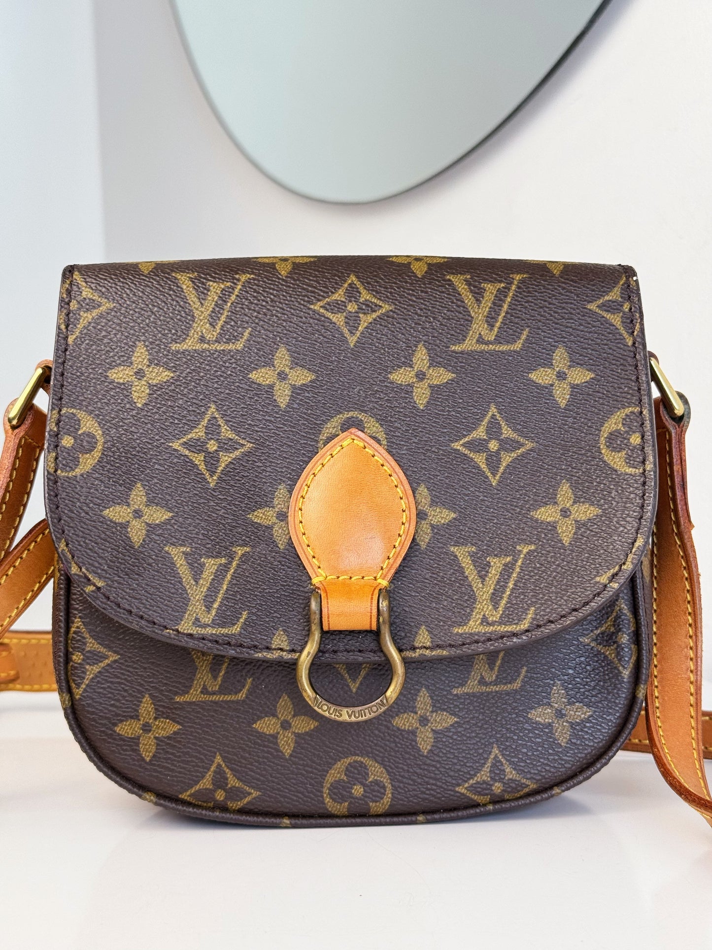 Louis Vuitton Vintage Saint Cloud PM Crossbody Bag