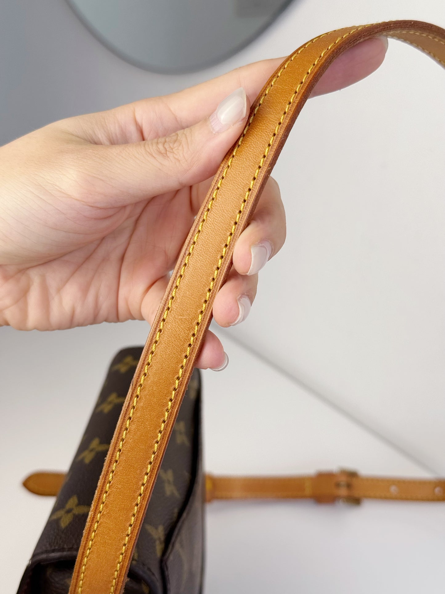 Louis Vuitton Vintage Saint Cloud PM Crossbody Bag