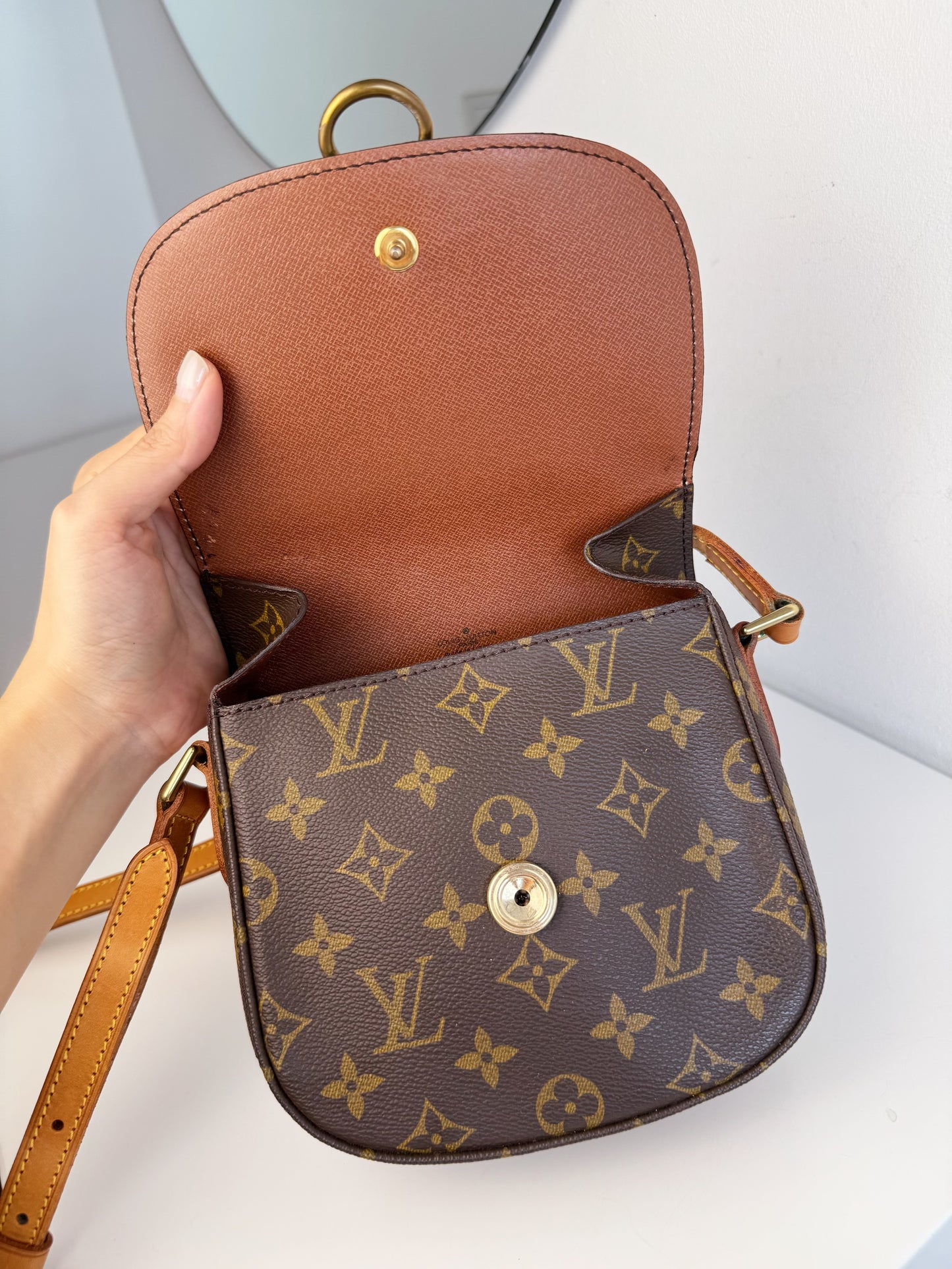 Louis Vuitton Vintage Saint Cloud PM Crossbody Bag