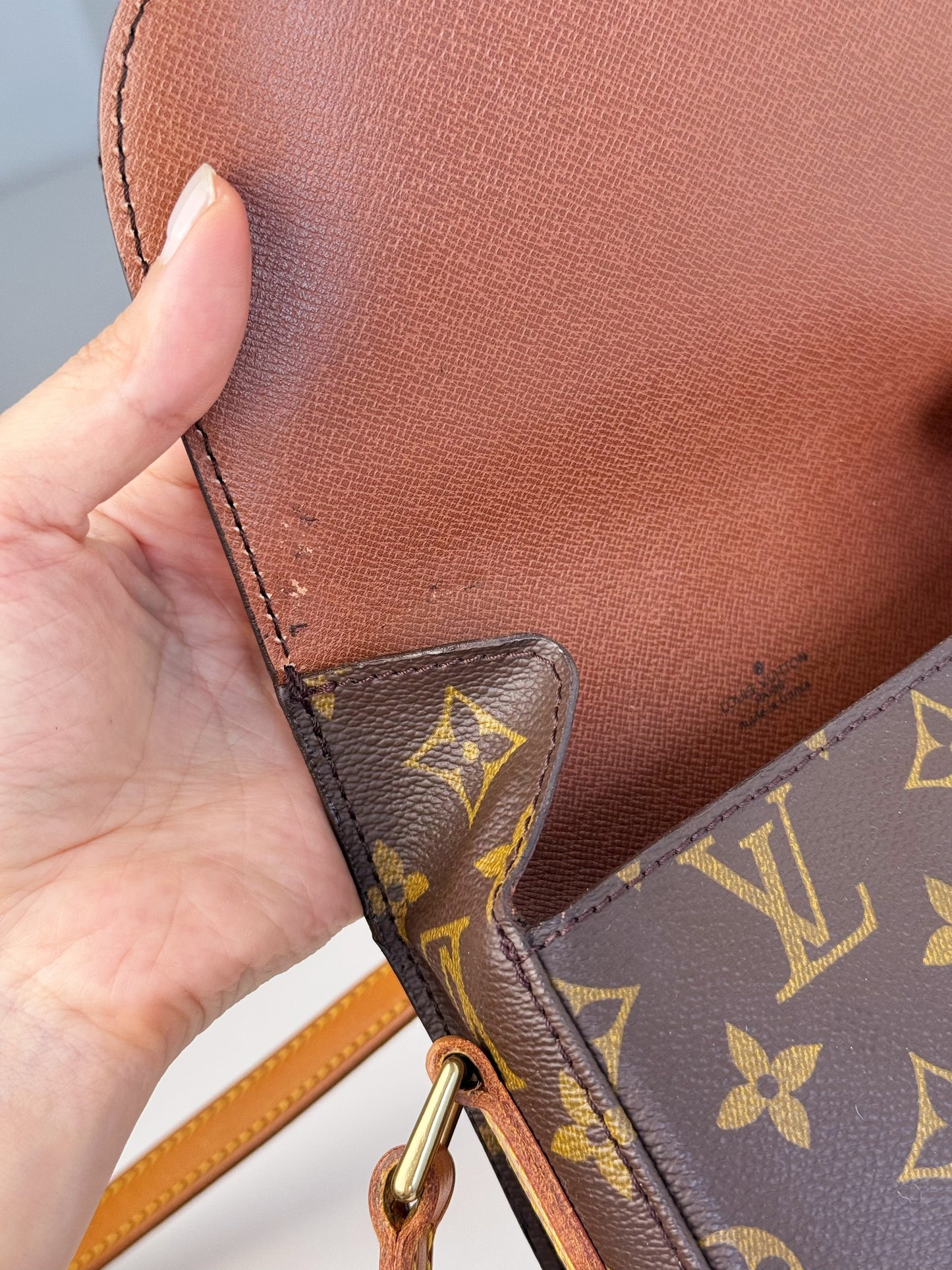 Louis Vuitton Vintage Saint Cloud PM Crossbody Bag