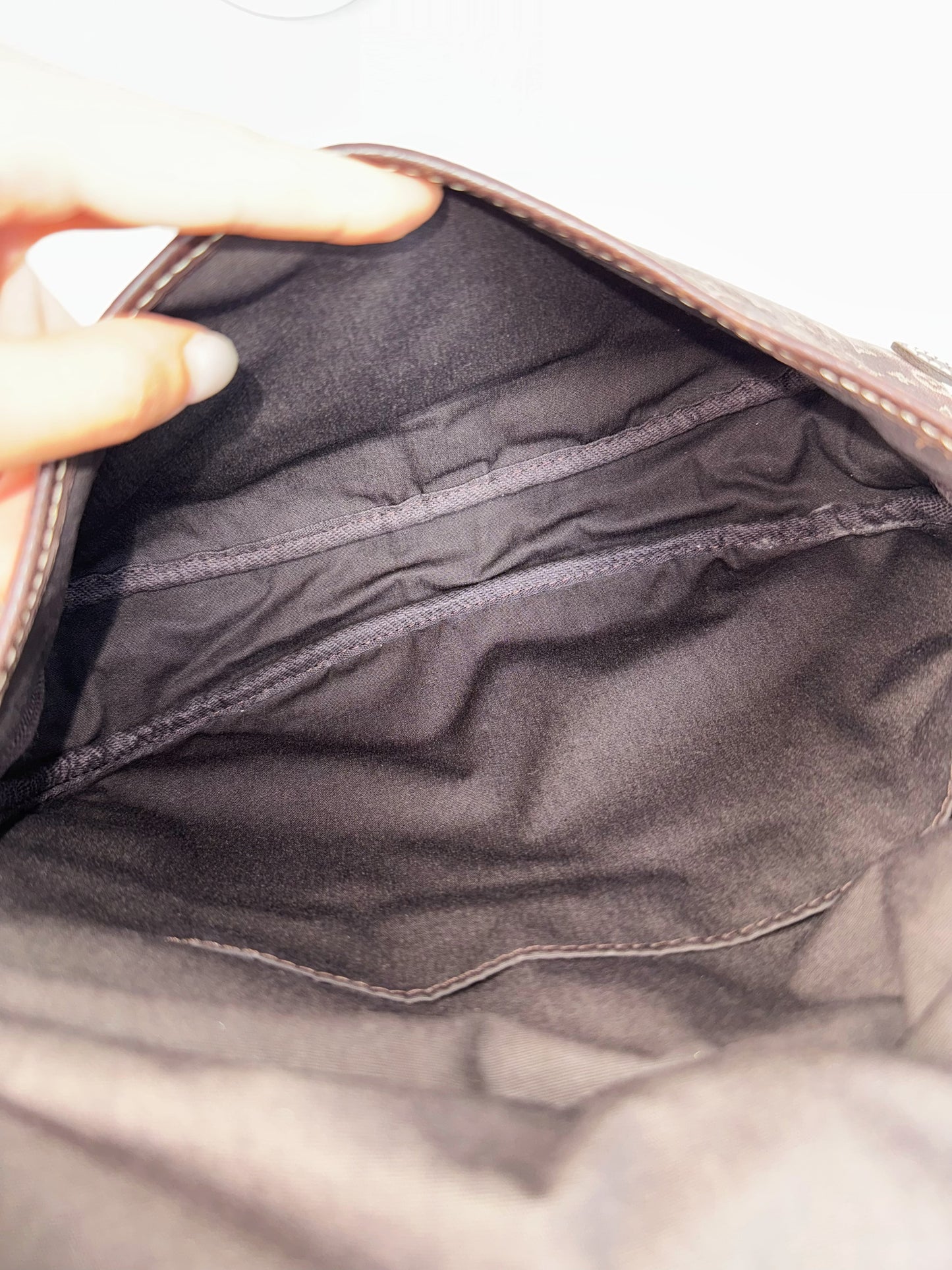 Louis Vuitton Vintage Denim Saumur 30 Shoulder Crossbody Bag
