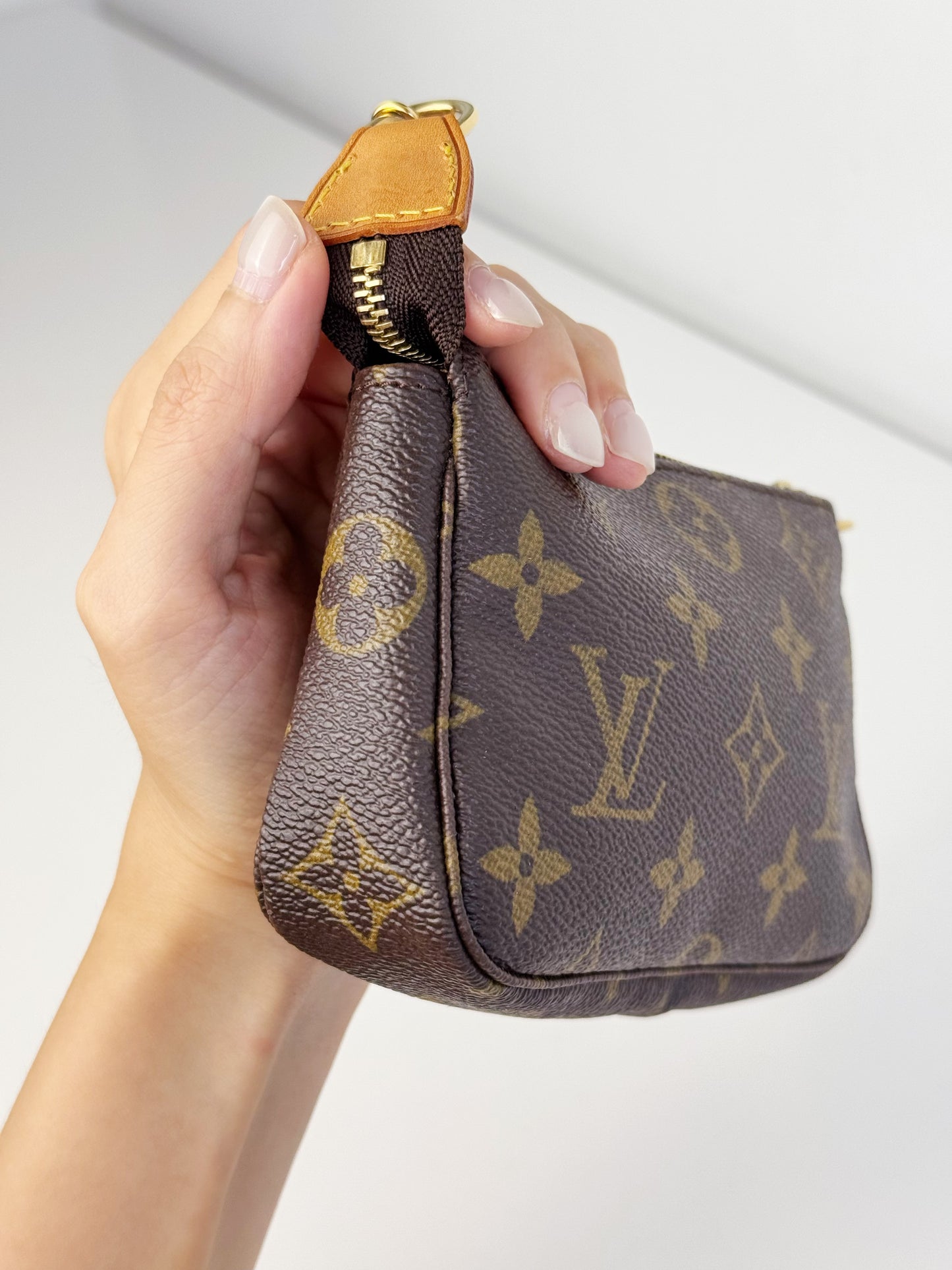 Louis Vuitton Vintage Mini Pochette Accessoires Shoulder Crossbody Bag