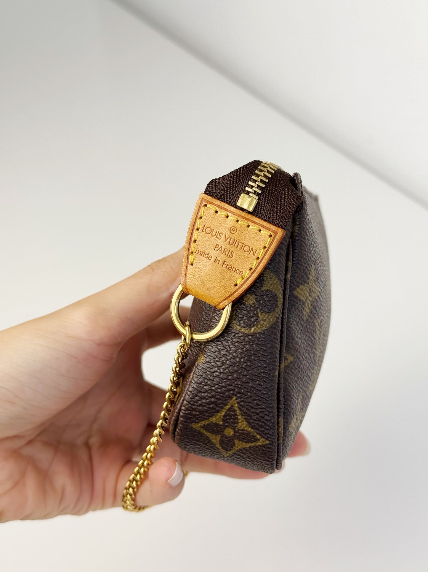 Louis Vuitton Vintage Mini Pochette Accessoires Shoulder Crossbody Bag