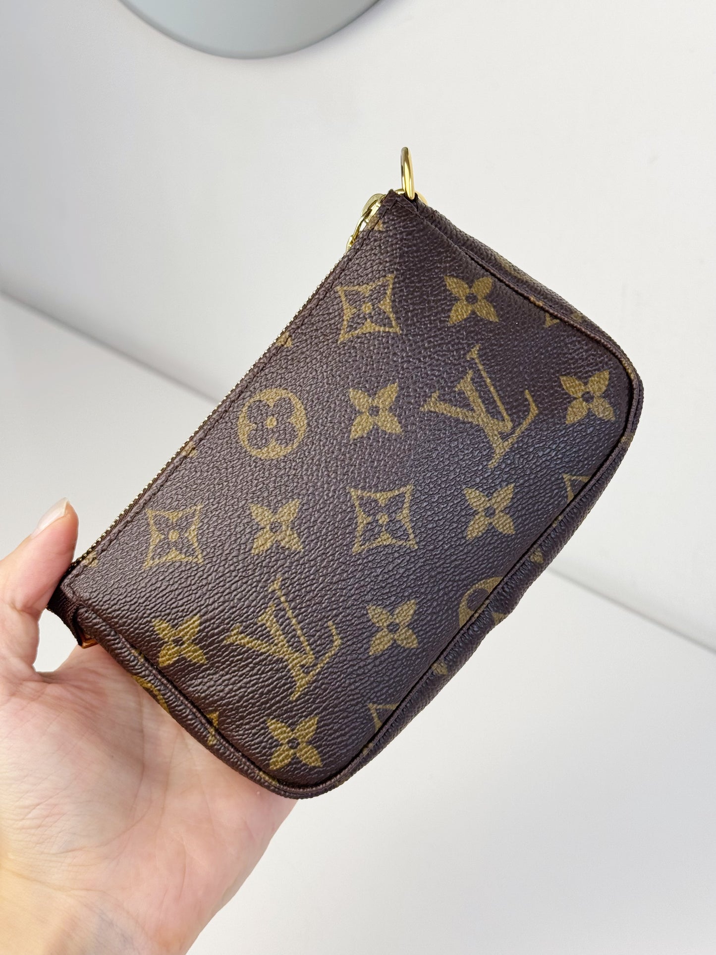 Louis Vuitton Vintage Mini Pochette Accessoires Shoulder Crossbody Bag