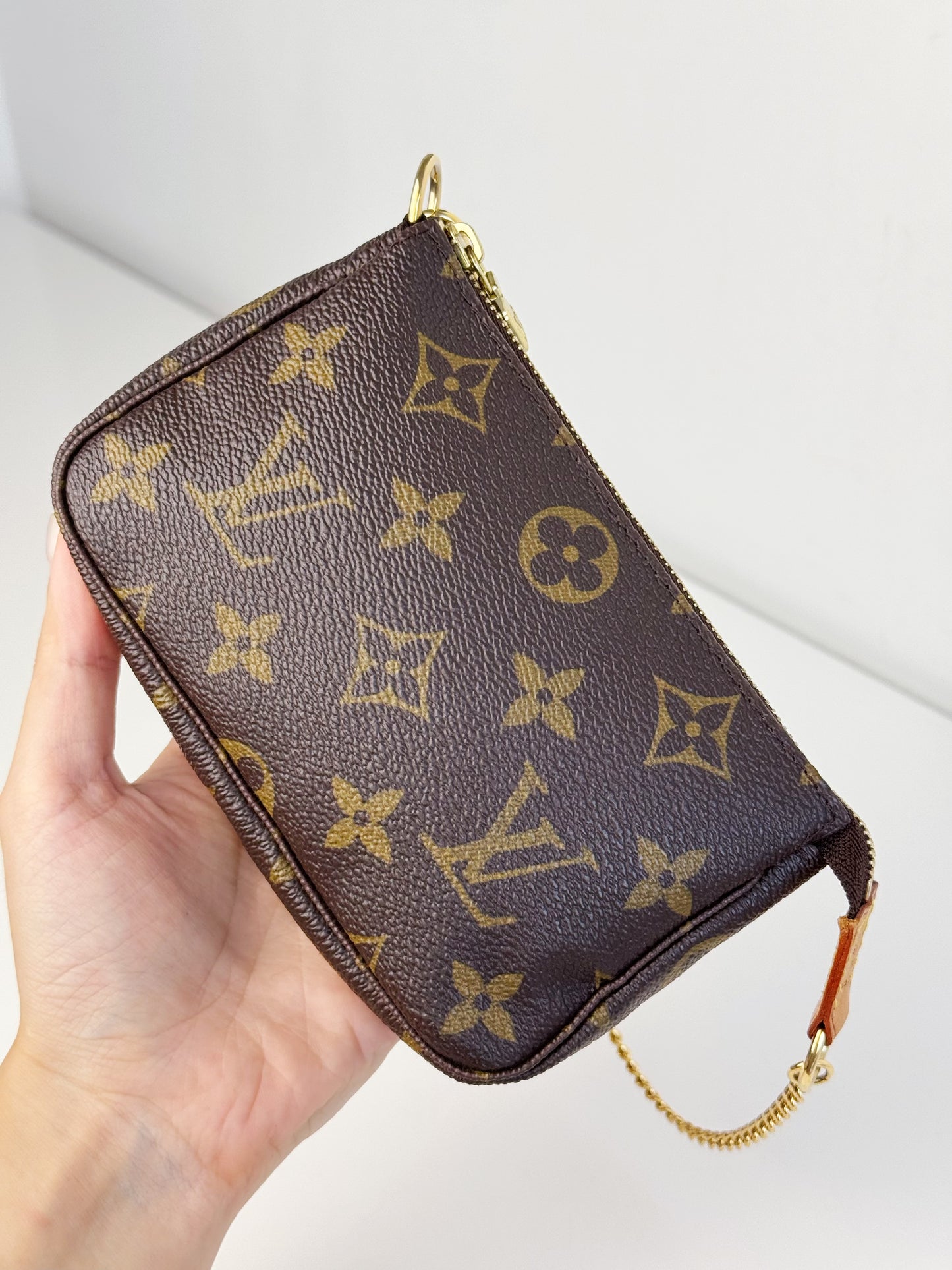 Louis Vuitton Vintage Mini Pochette Accessoires Shoulder Crossbody Bag