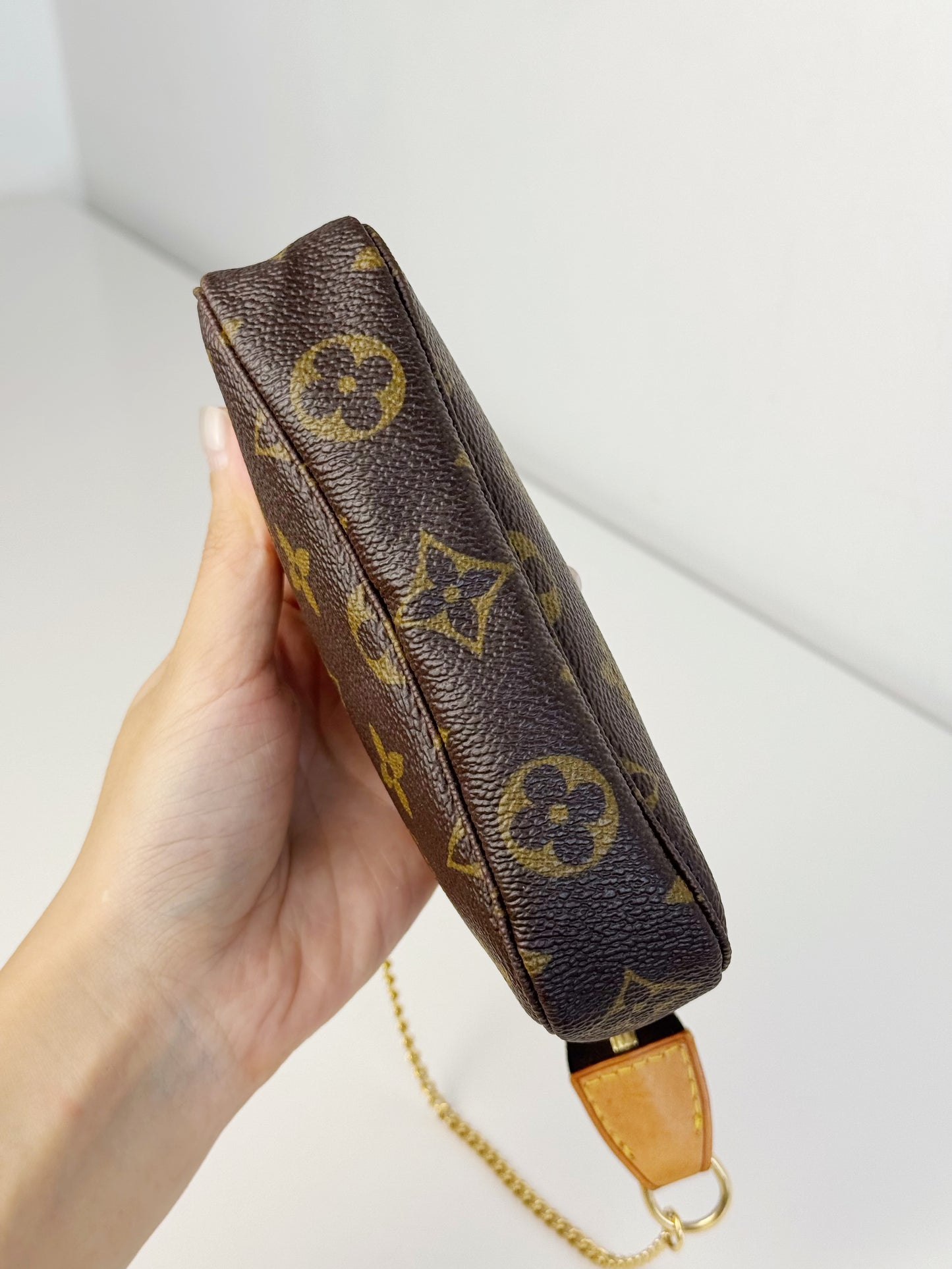 Louis Vuitton Vintage Mini Pochette Accessoires Shoulder Crossbody Bag