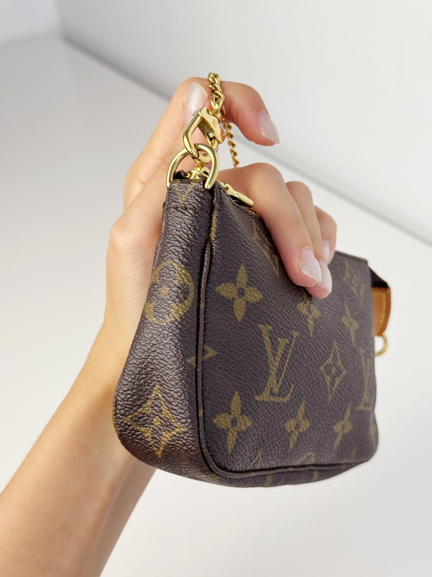 Louis Vuitton Vintage Mini Pochette Accessoires Shoulder Crossbody Bag