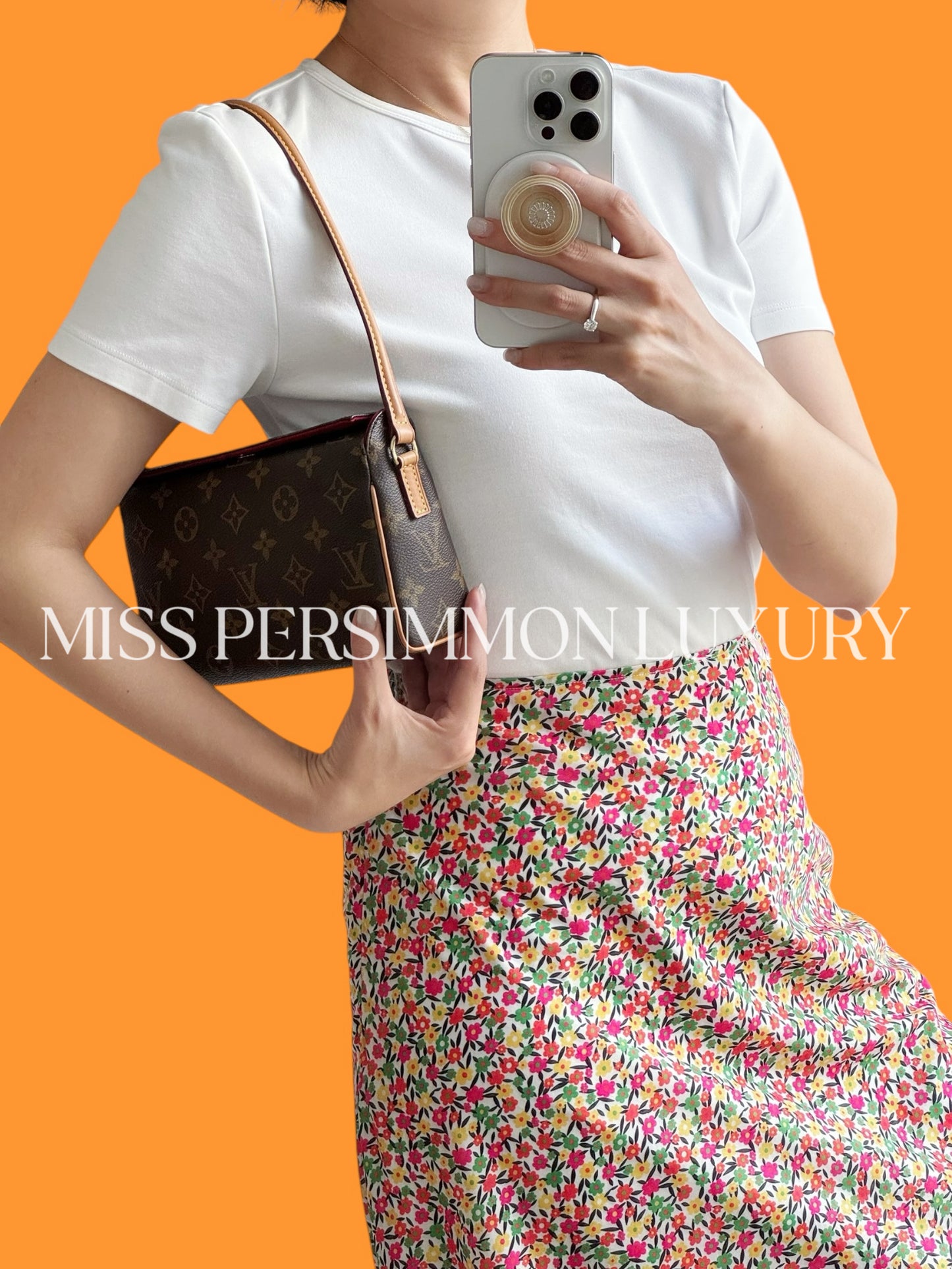 Louis Vuitton Vintage Recital Shoulder Bag