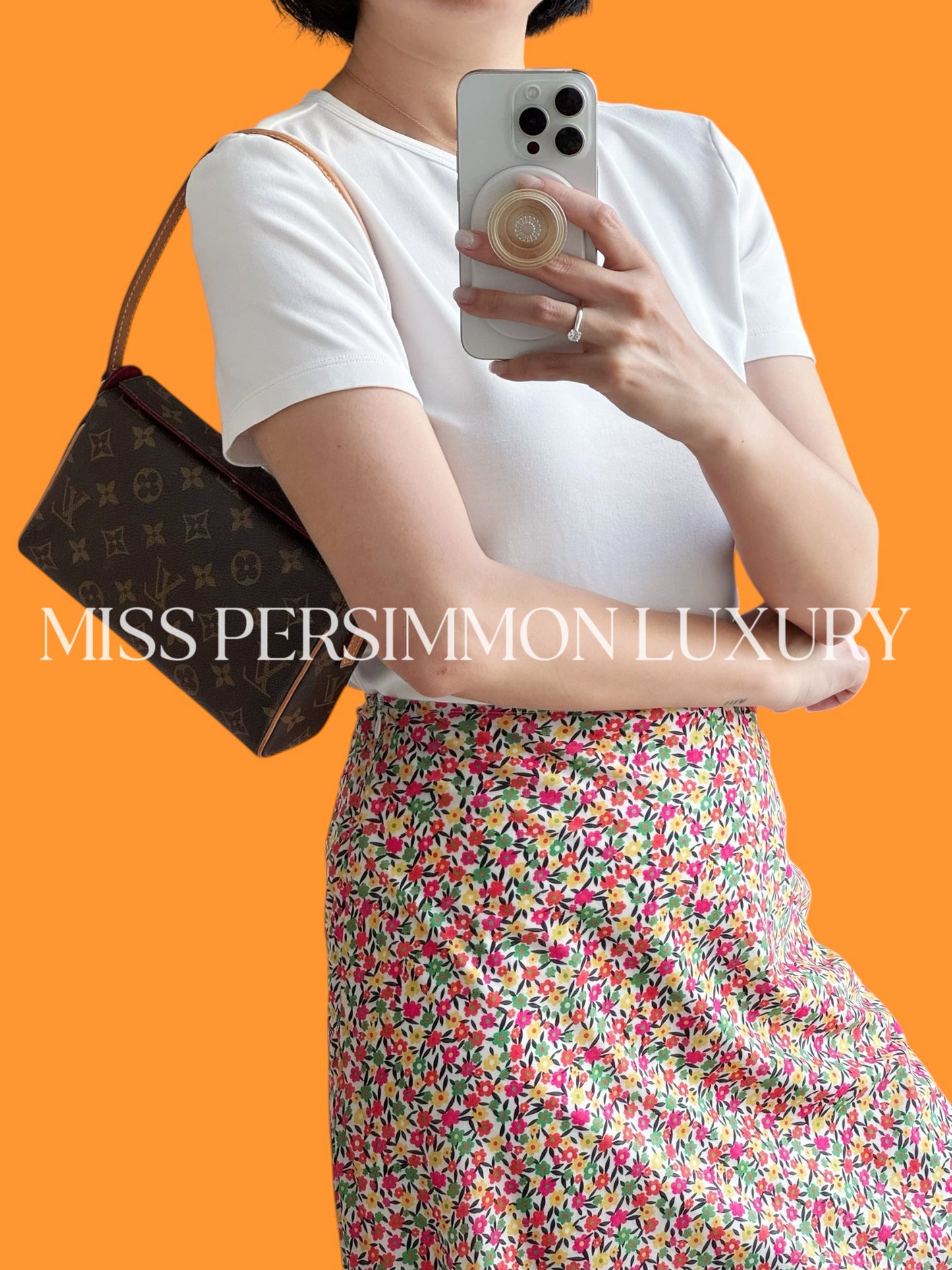 Louis Vuitton Vintage Recital Shoulder Bag