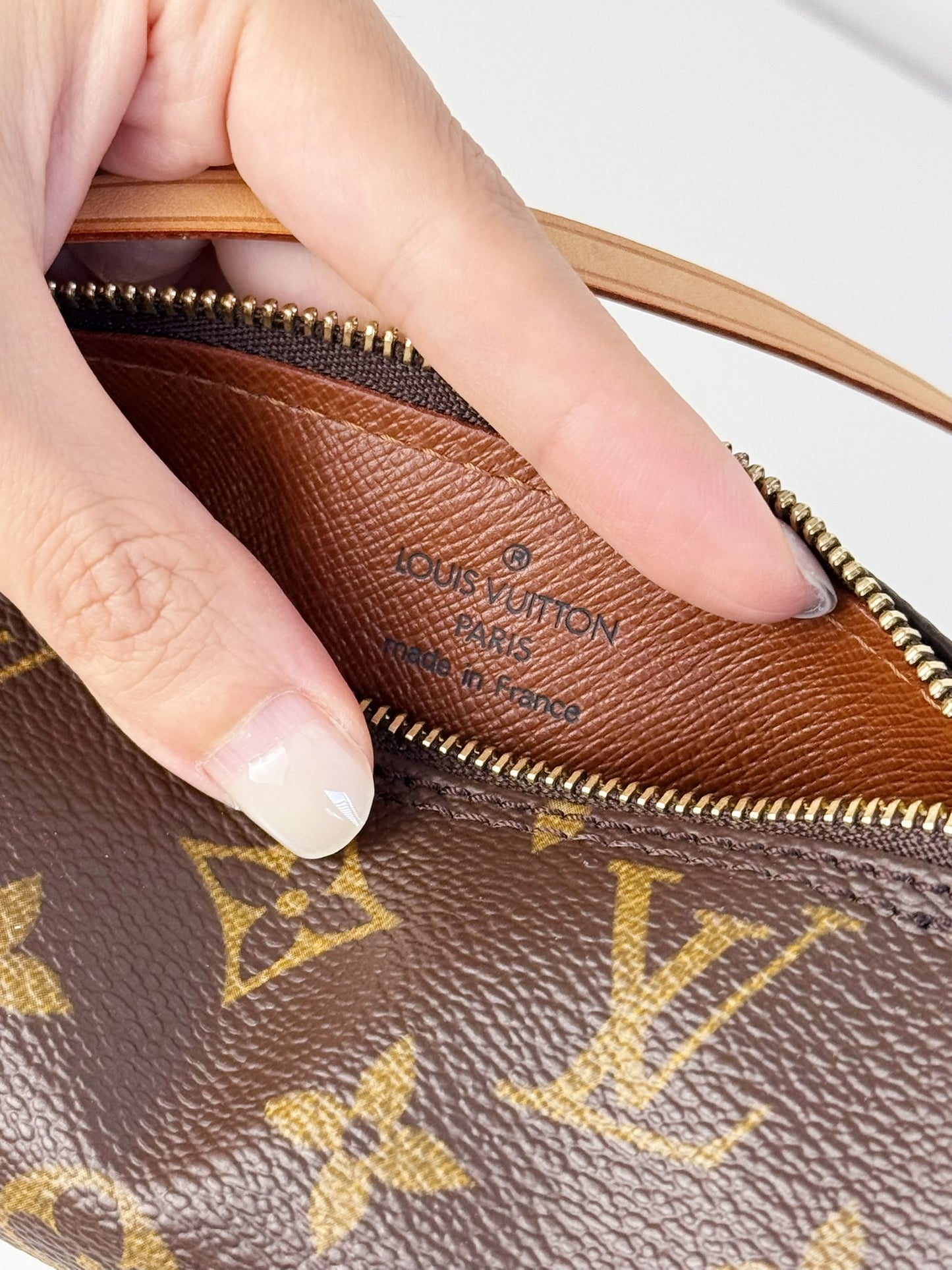 Louis Vuitton Vintage Mini Papillon Handbag Crossbody Bag