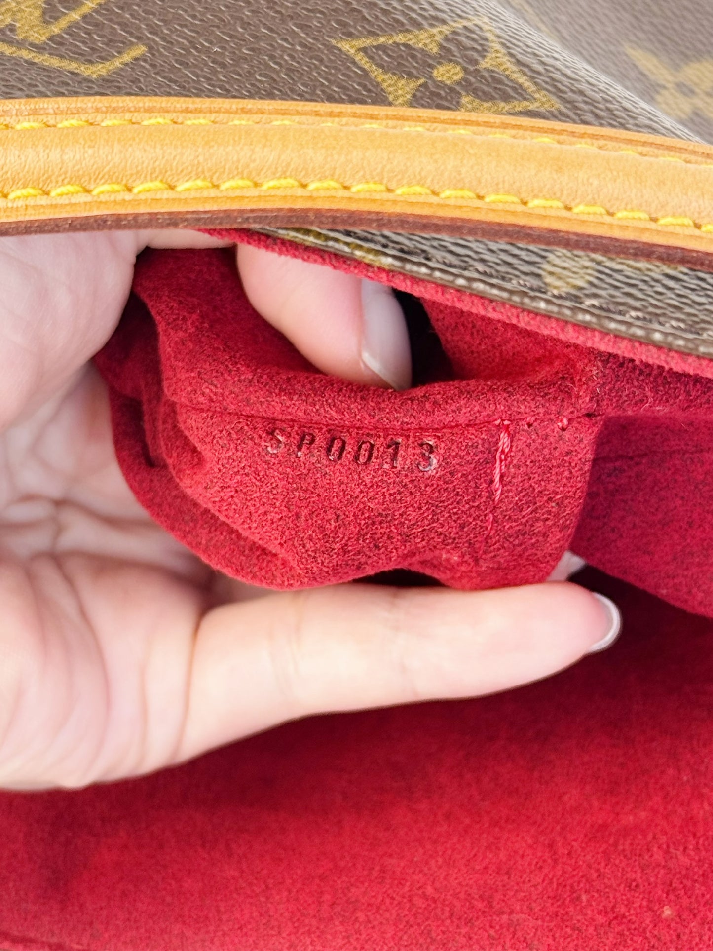 Louis Vuitton Vintage Recital Shoulder Bag