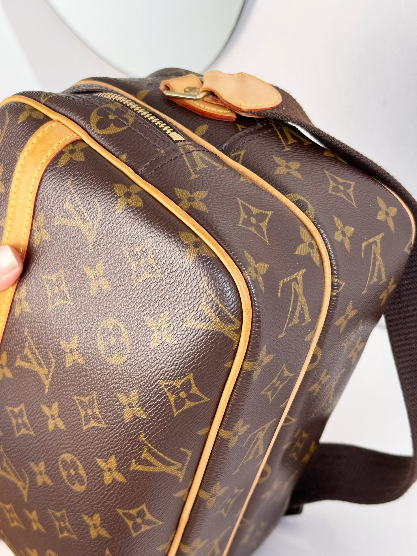 Louis Vuitton Vintage Reporter Shoulder Crossbody Bag
