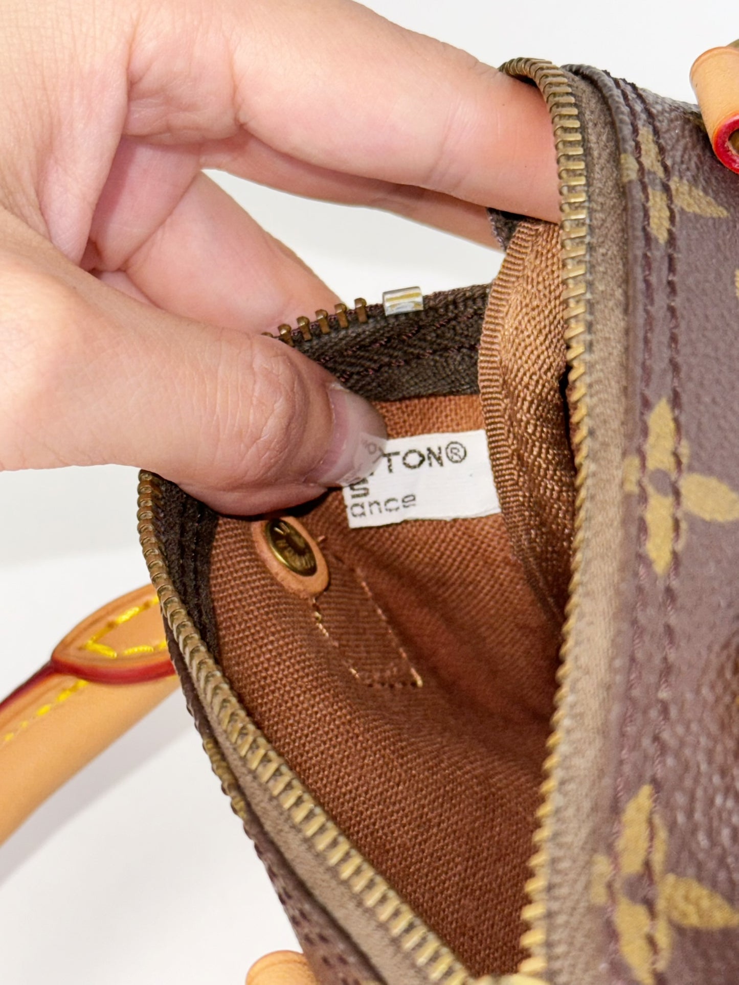 Louis Vuitton Vintage Mini Speedy Handbag Crossbody Bag