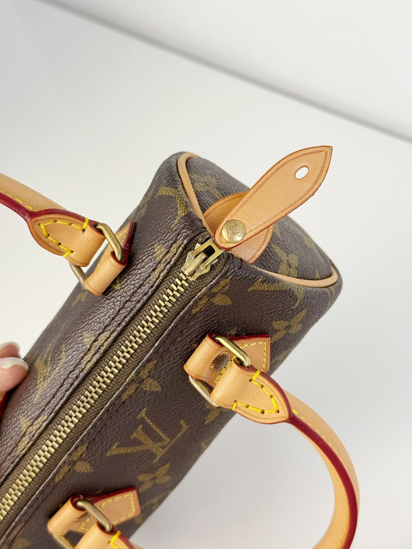 Louis Vuitton Vintage Mini Speedy Handbag Crossbody Bag
