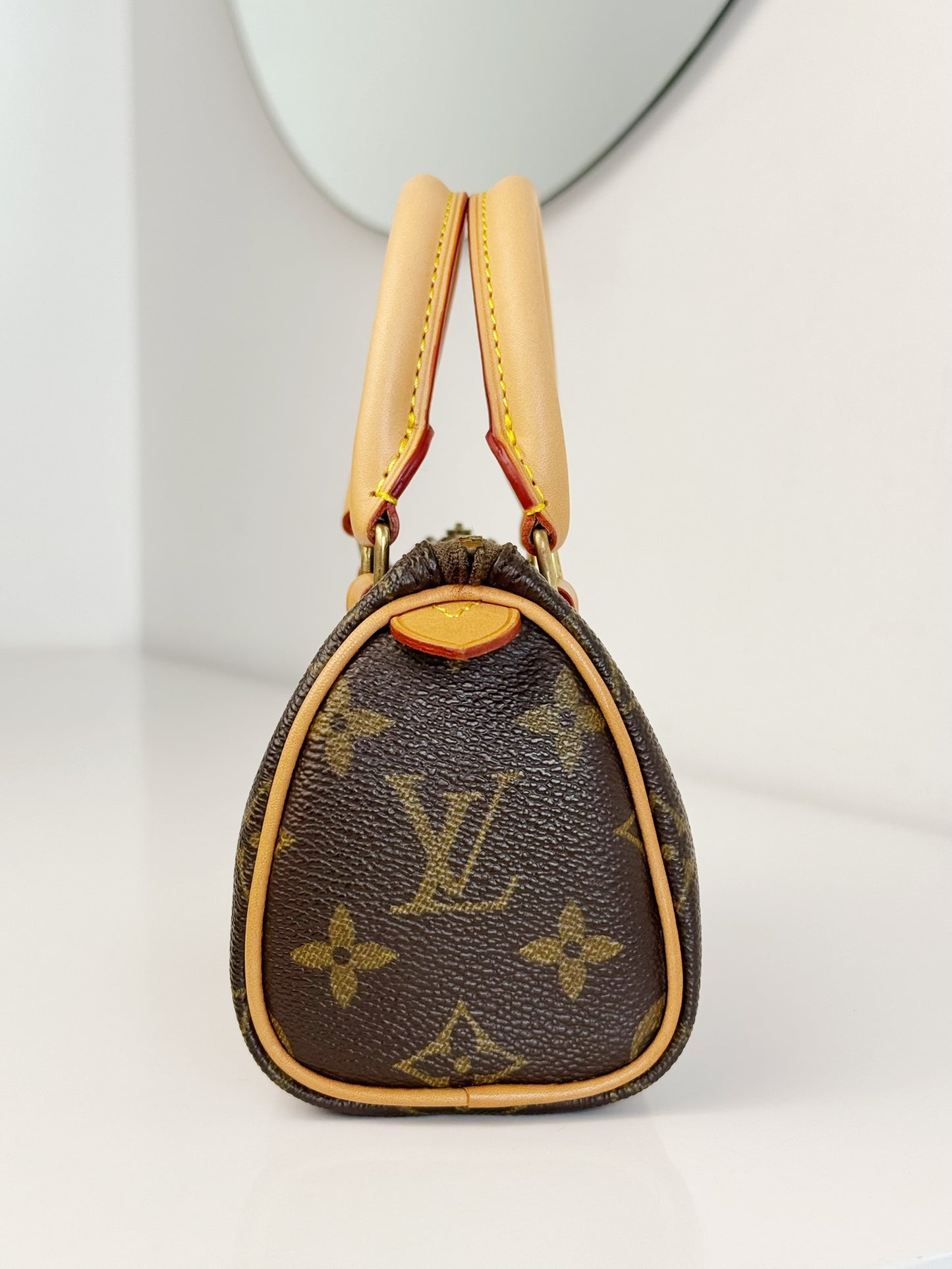 Louis Vuitton Vintage Mini Speedy Handbag Crossbody Bag
