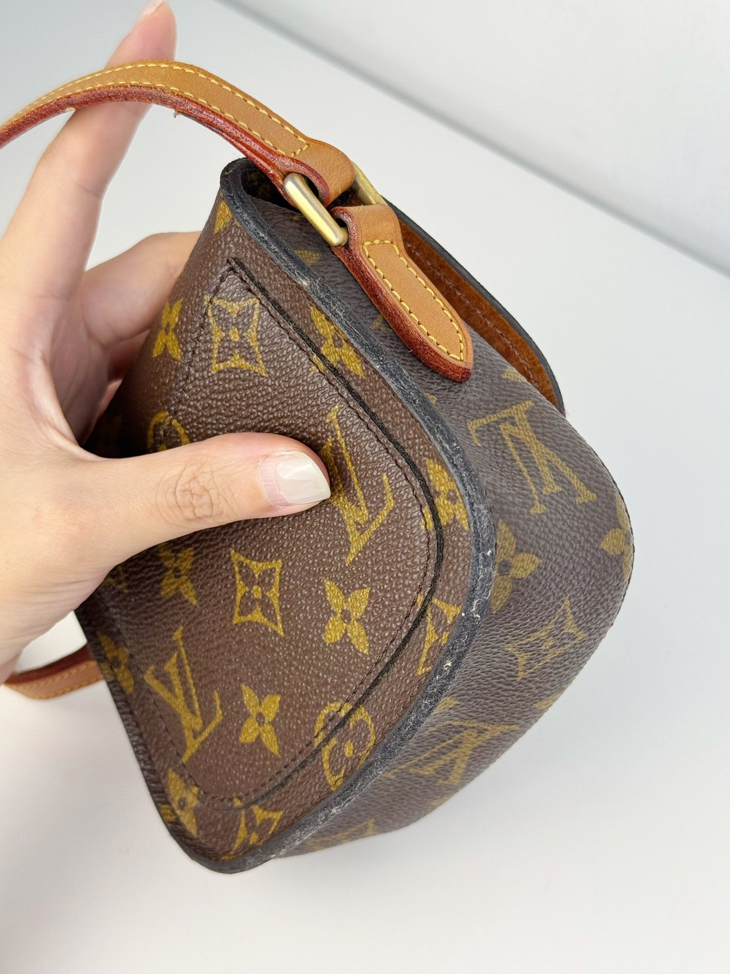Louis Vuitton Vintage Mini Saint Cloud Crossbody Bag