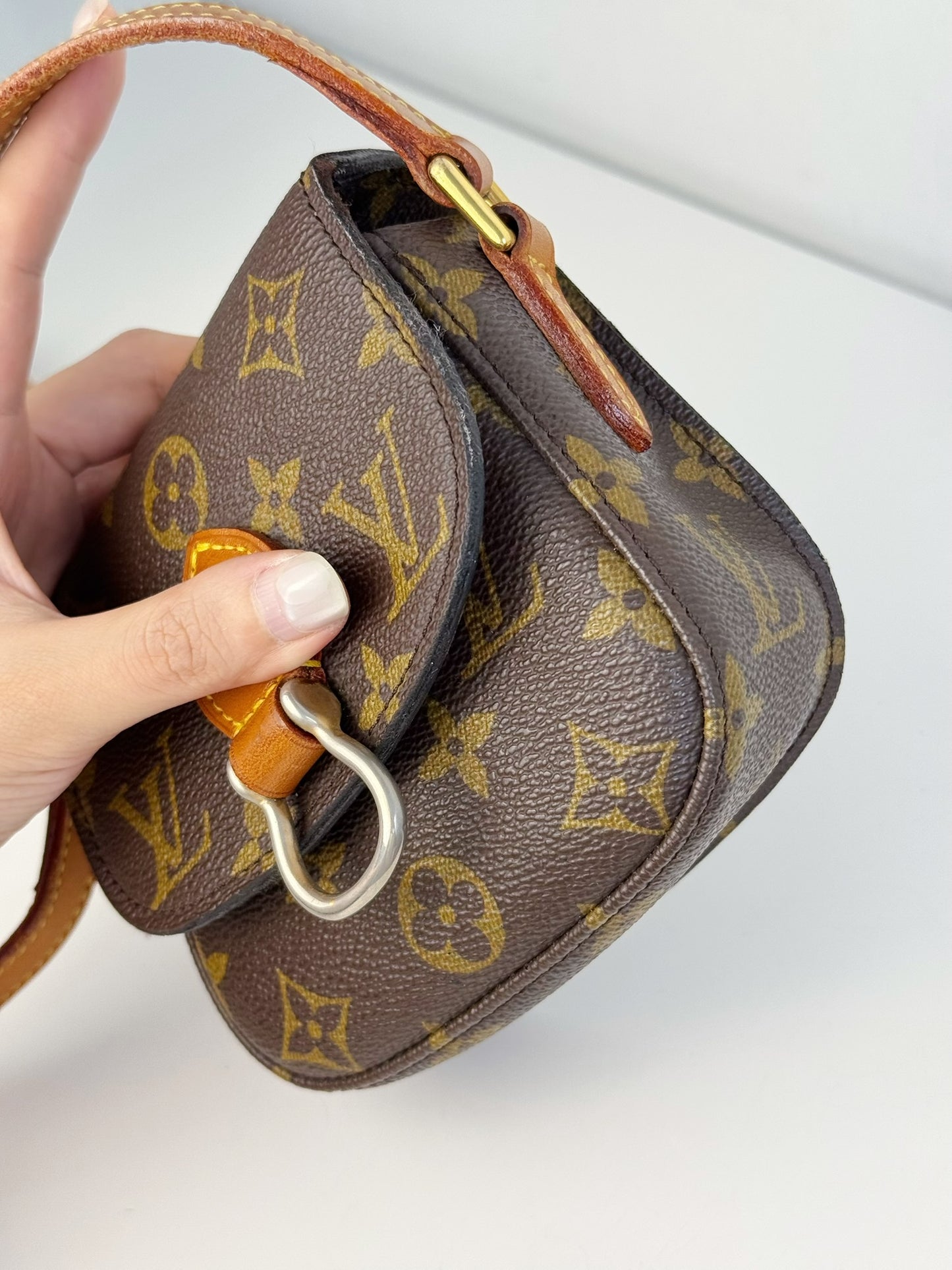 Louis Vuitton Vintage Mini Saint Cloud Crossbody Bag
