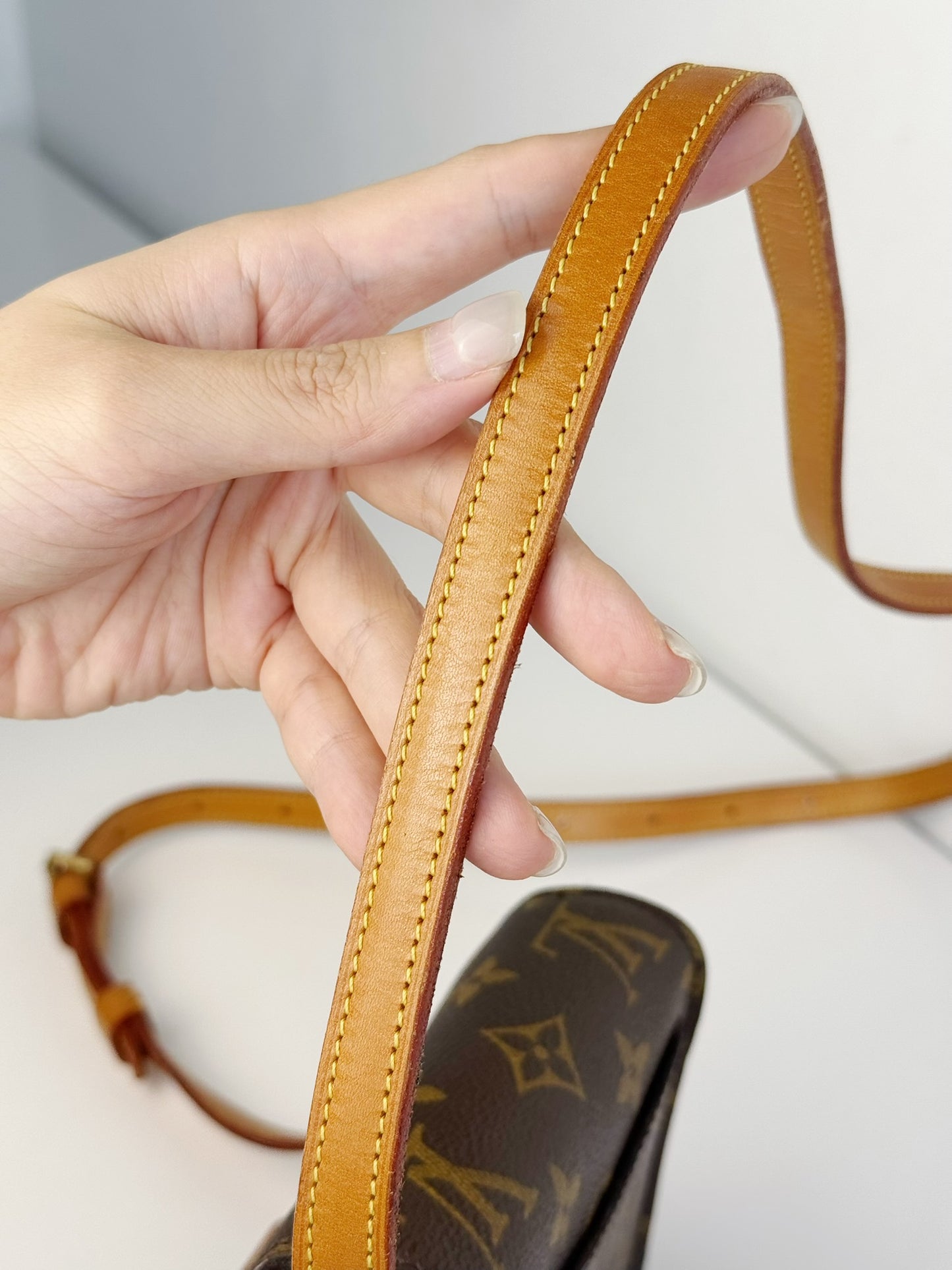 Louis Vuitton Vintage Mini Saint Cloud Crossbody Bag