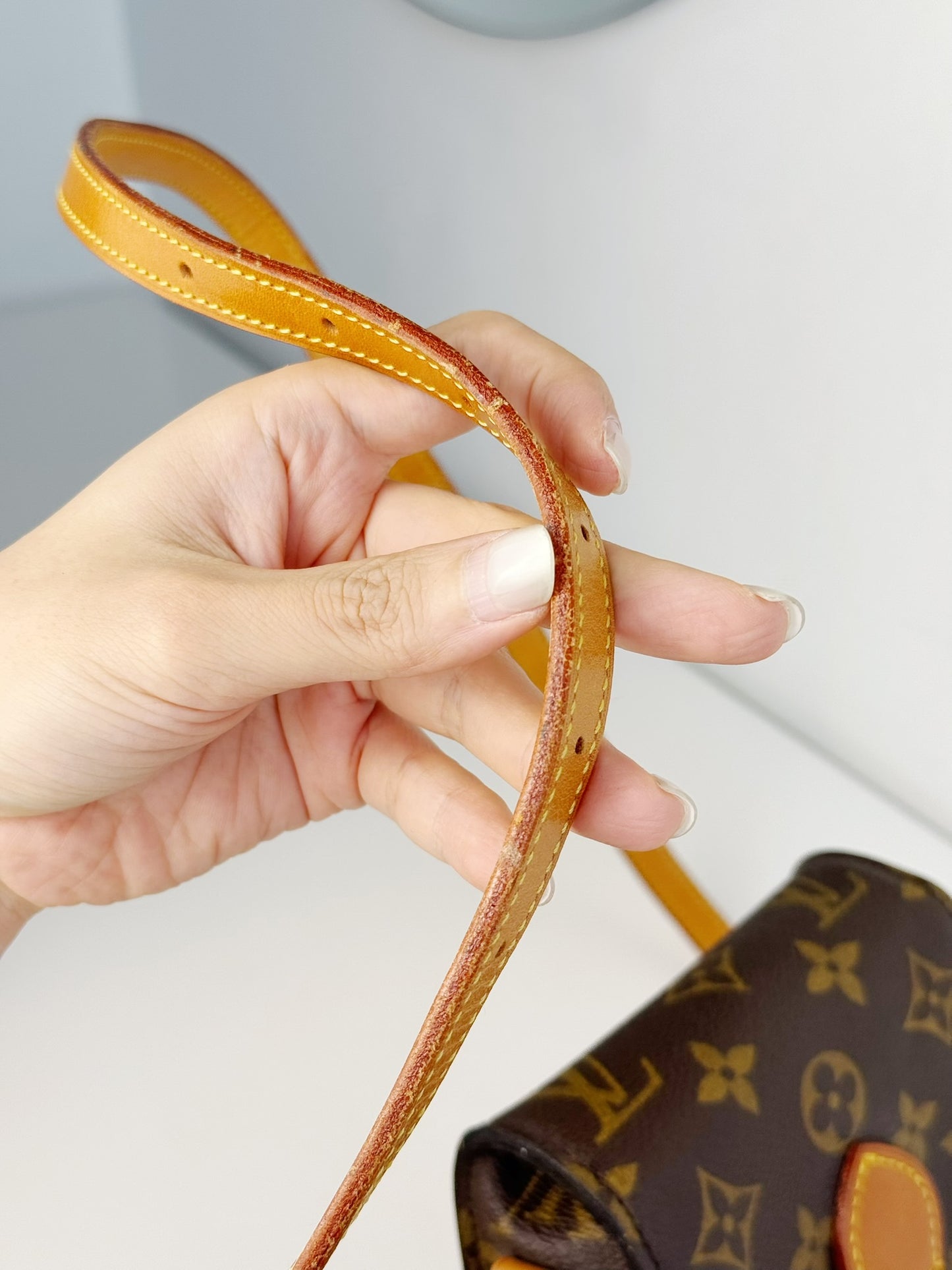 Louis Vuitton Vintage Mini Saint Cloud Crossbody Bag