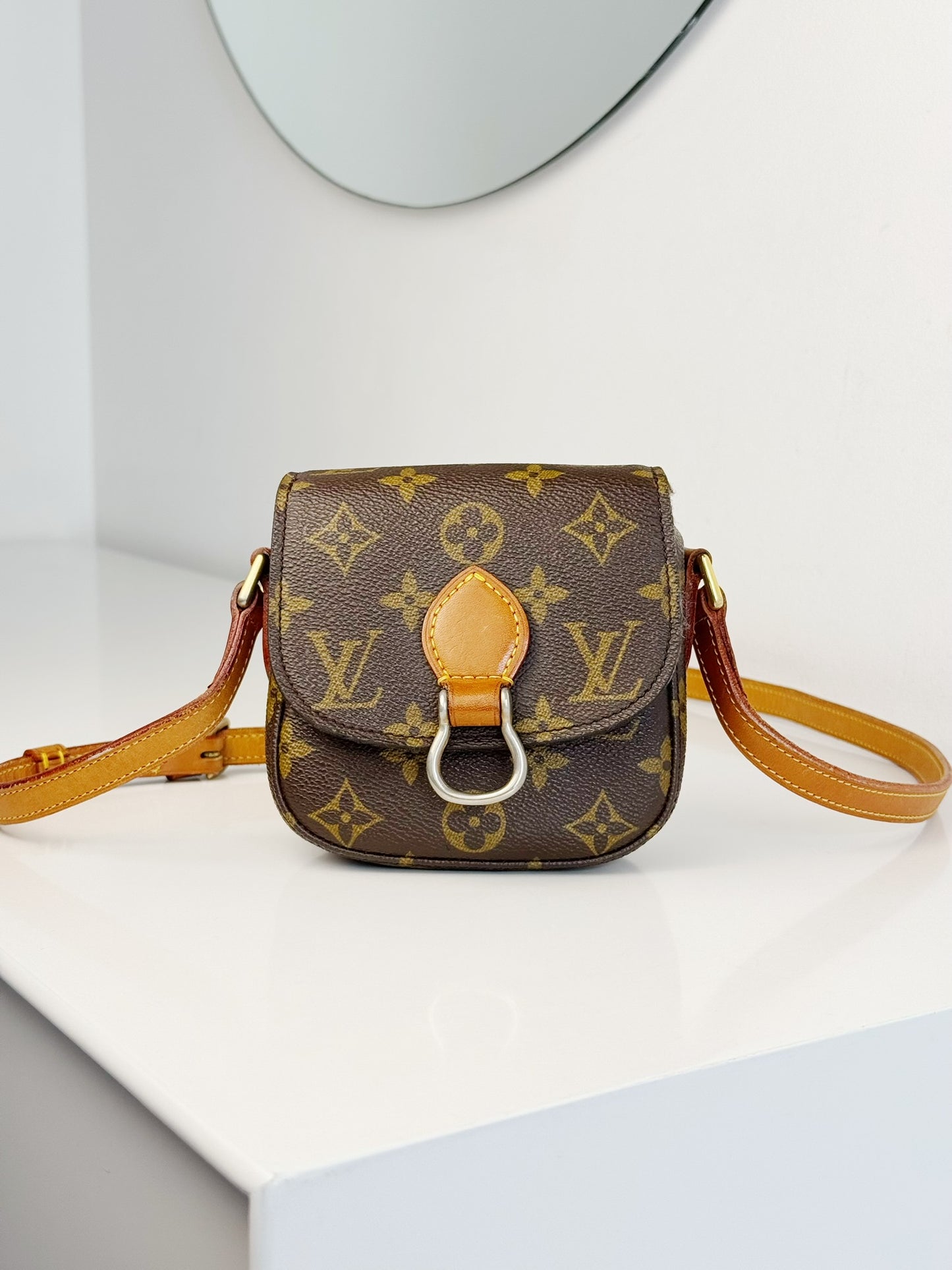 Louis Vuitton Vintage Mini Saint Cloud Crossbody Bag
