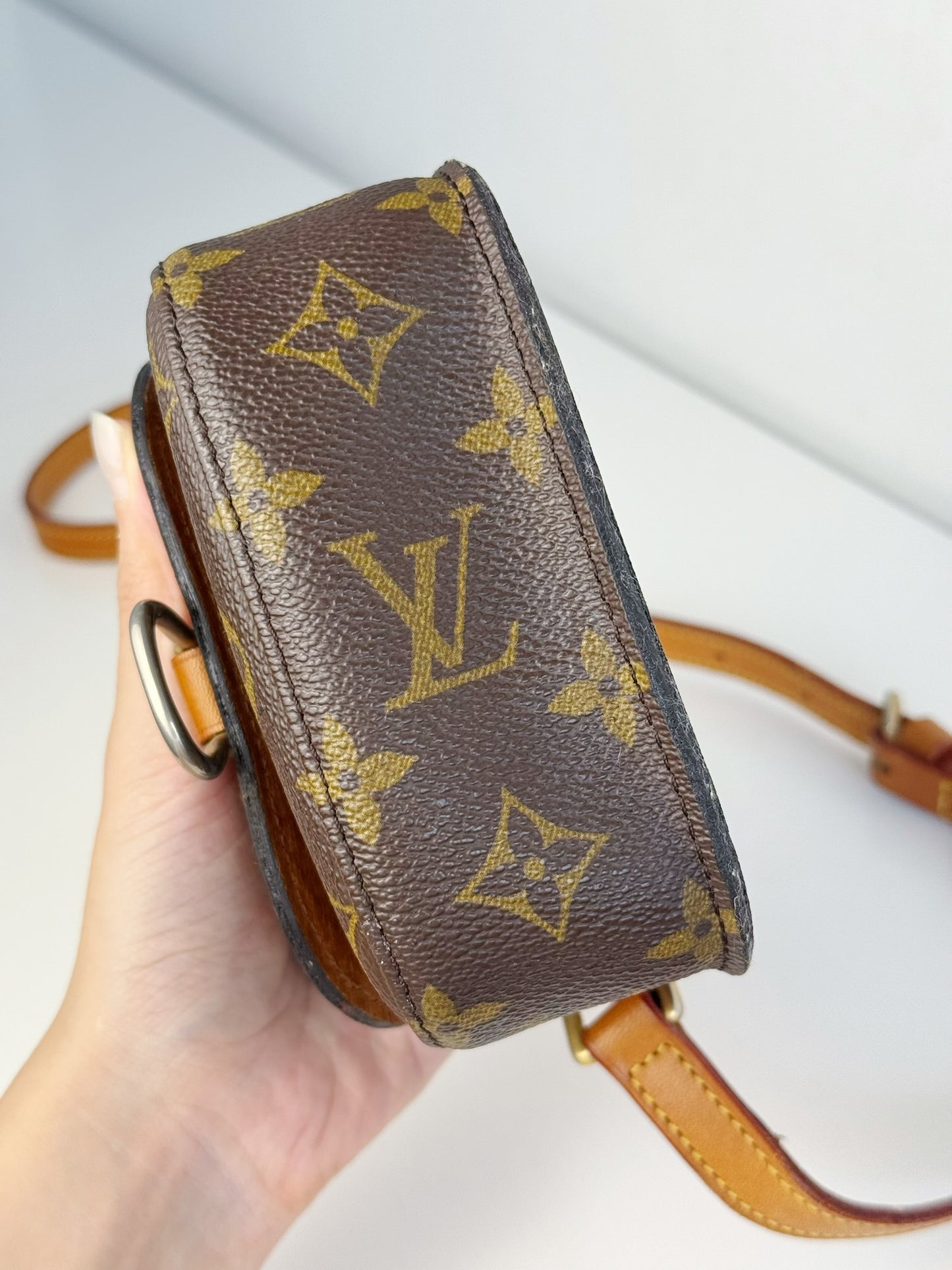 Louis Vuitton Vintage Mini Saint Cloud Crossbody Bag