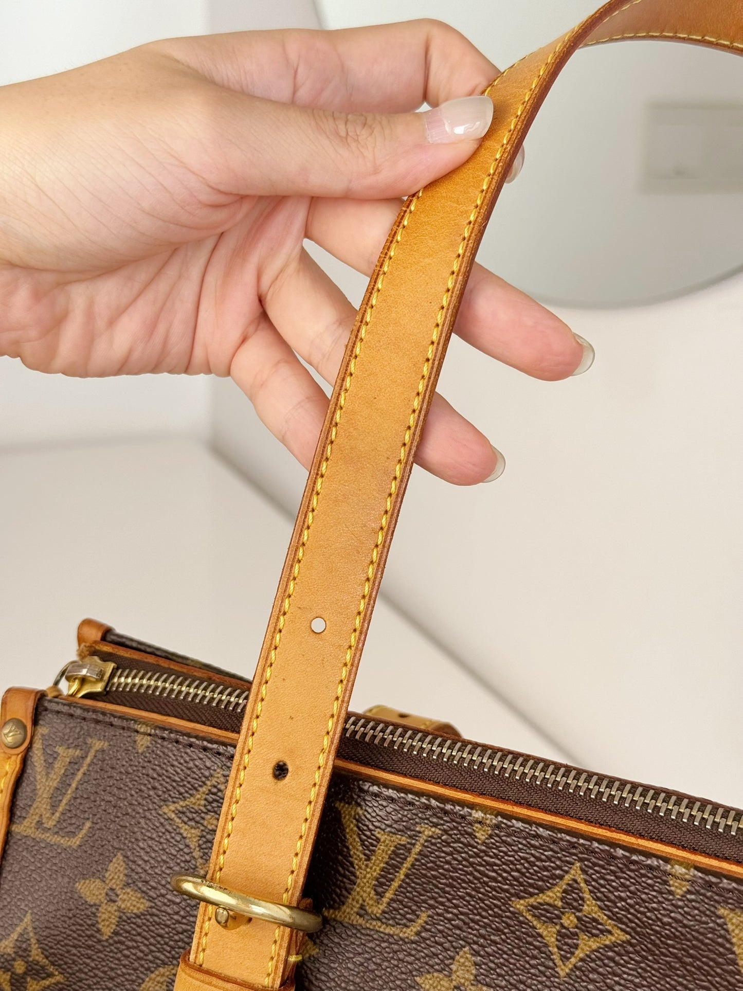 Louis Vuitton Popincourt Haut Shoulder Tote Bag