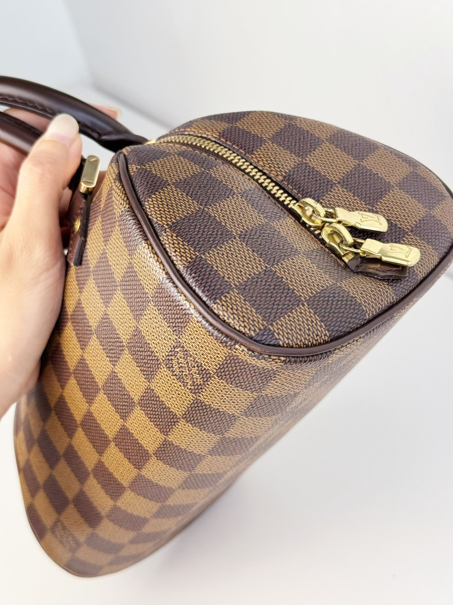 Louis Vuitton Vintage Damier Ribera Mini Handbag Crossbody Bag