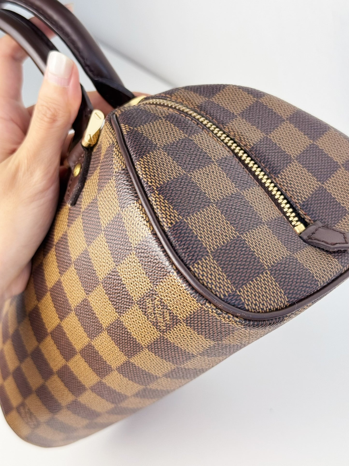 Louis Vuitton Vintage Damier Ribera Mini Handbag Crossbody Bag