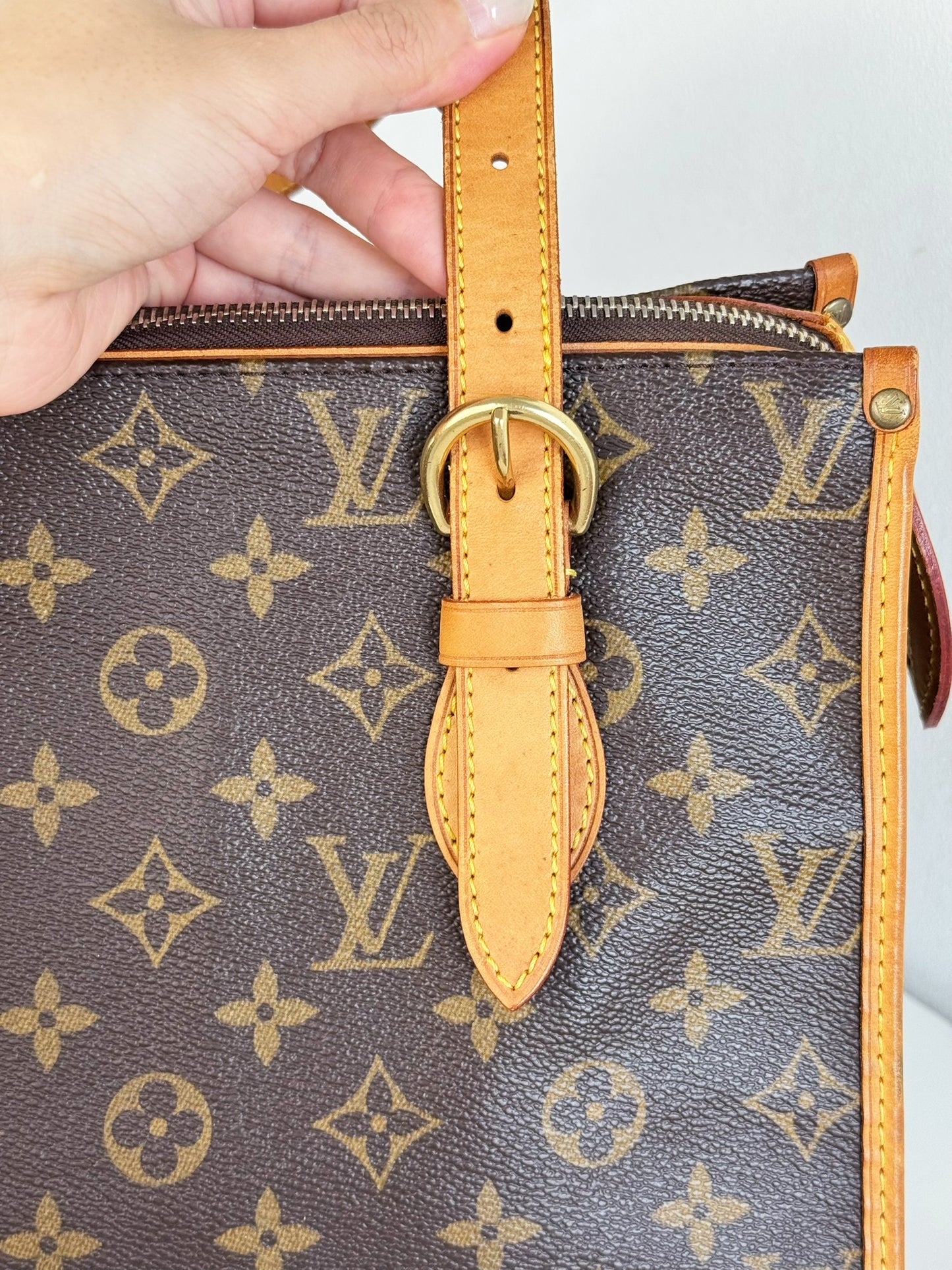 Louis Vuitton Popincourt Haut Shoulder Tote Bag