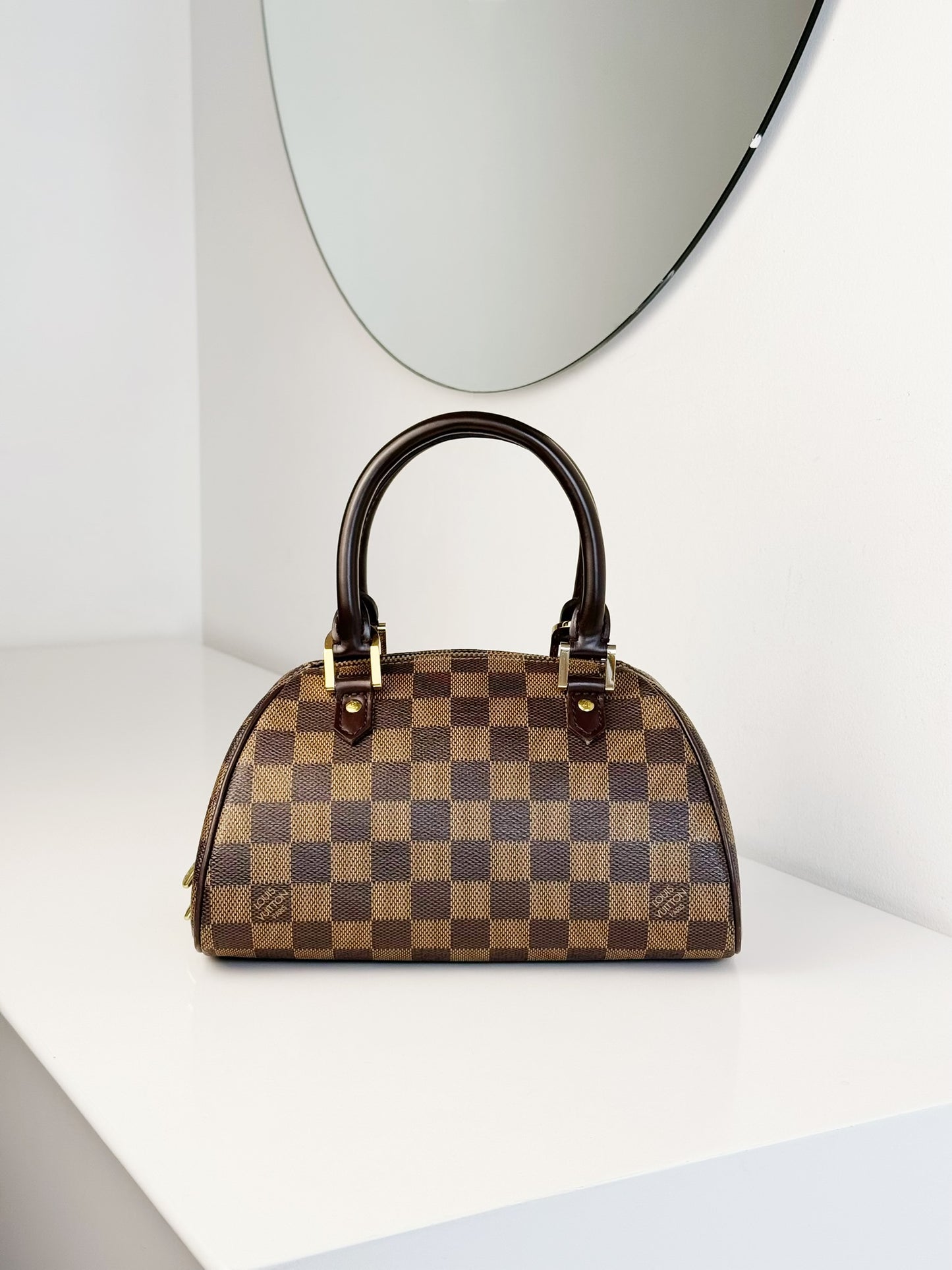 Louis Vuitton Vintage Damier Ribera Mini Handbag Crossbody Bag