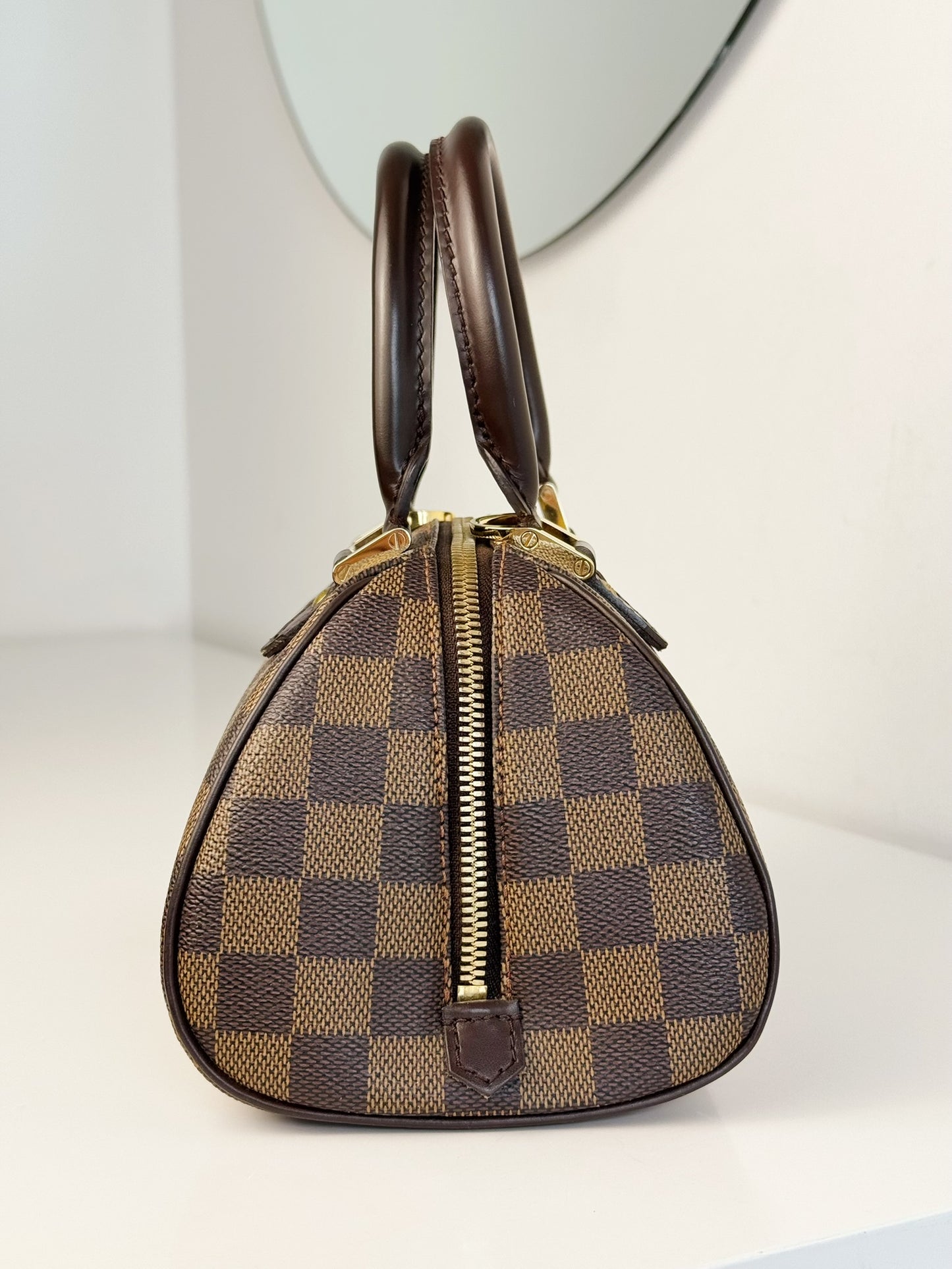 Louis Vuitton Vintage Damier Ribera Mini Handbag Crossbody Bag
