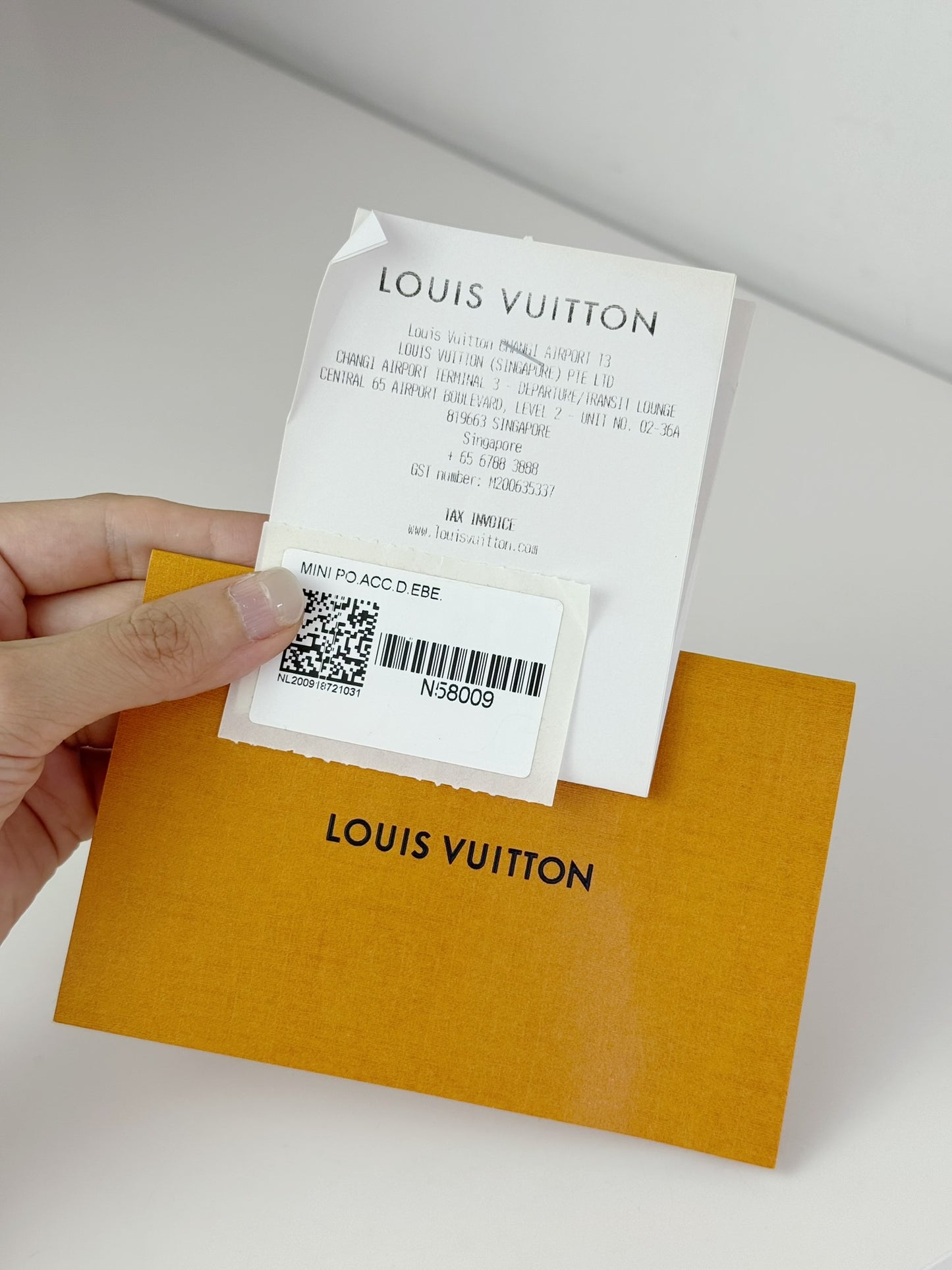 Louis Vuitton Vintage Mini Damier Pochette Accessoires Shoulder Crossbody Bag