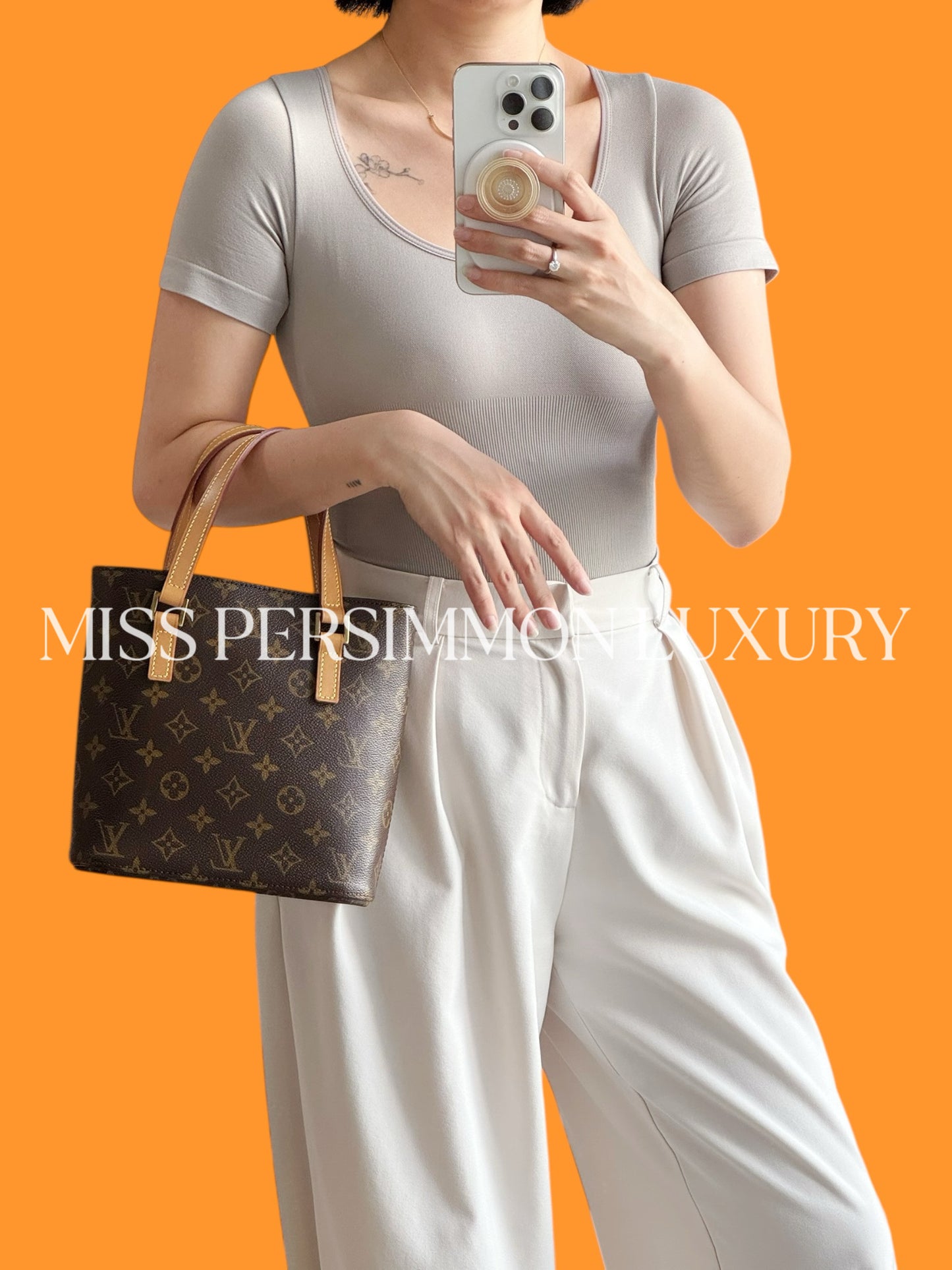 Louis Vuitton Vintage Vavin Vivian Handbag Crossbody Bag
