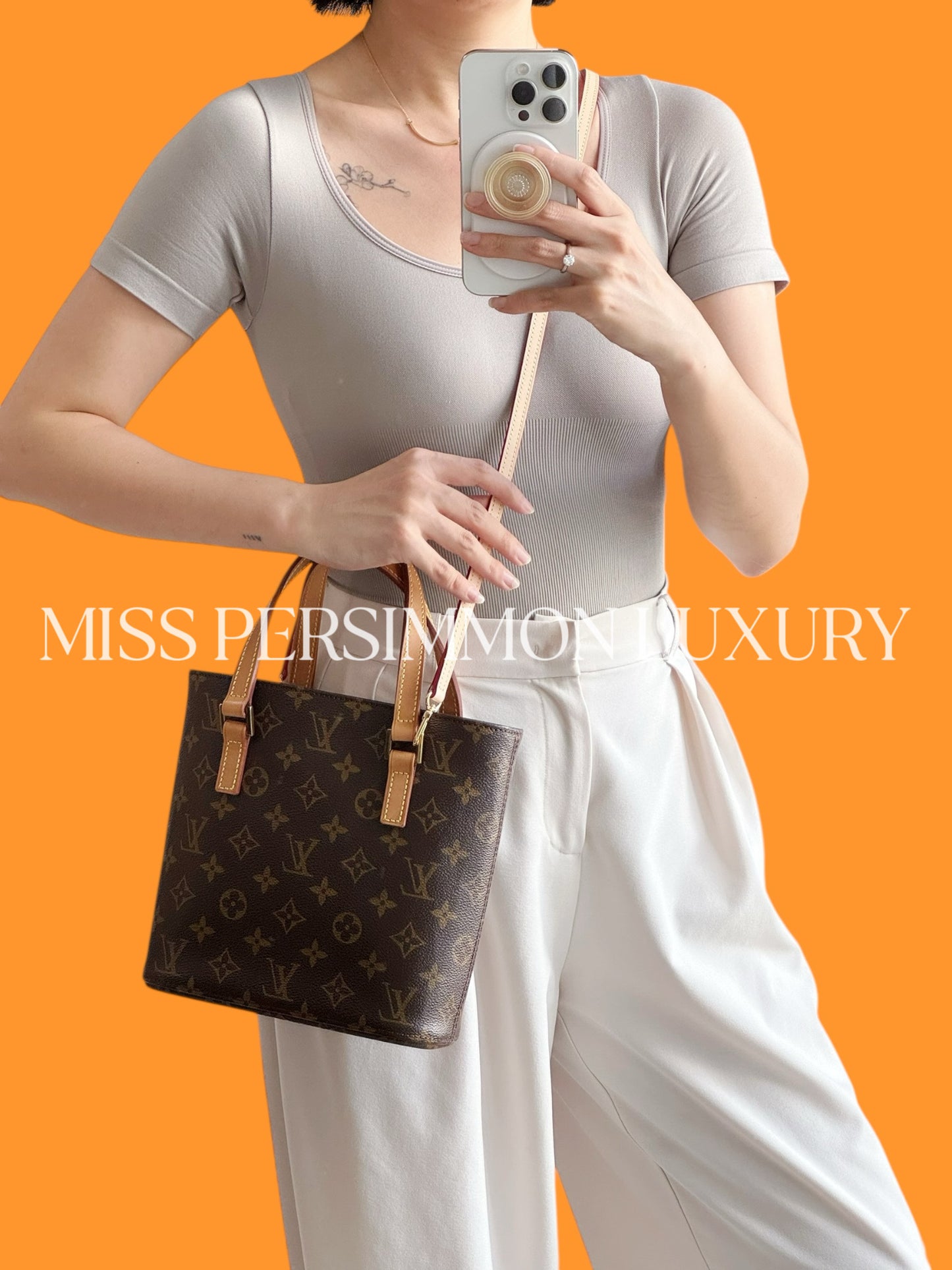 Louis Vuitton Vintage Vavin Vivian Handbag Crossbody Bag