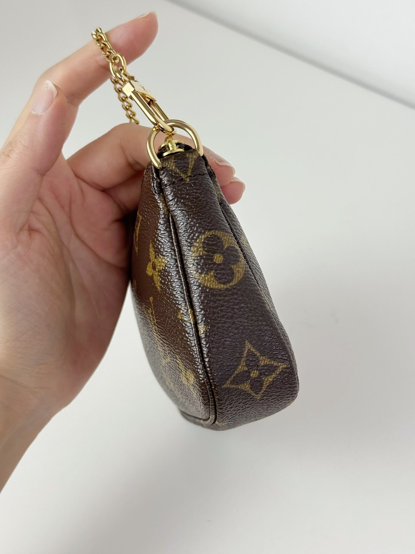 Louis Vuitton Vintage Mini Pochette Accessoires Shoulder Crossbody Bag