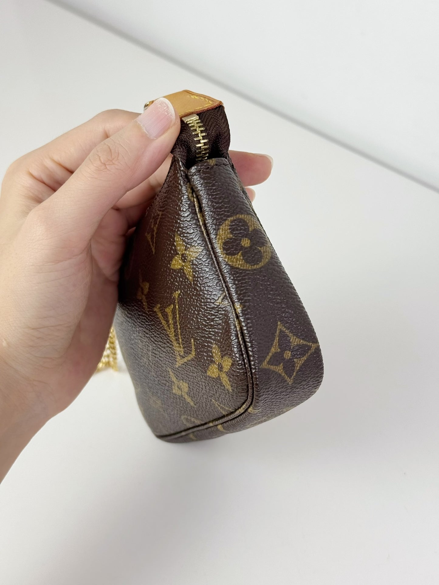 Louis Vuitton Vintage Mini Pochette Accessoires Shoulder Crossbody Bag