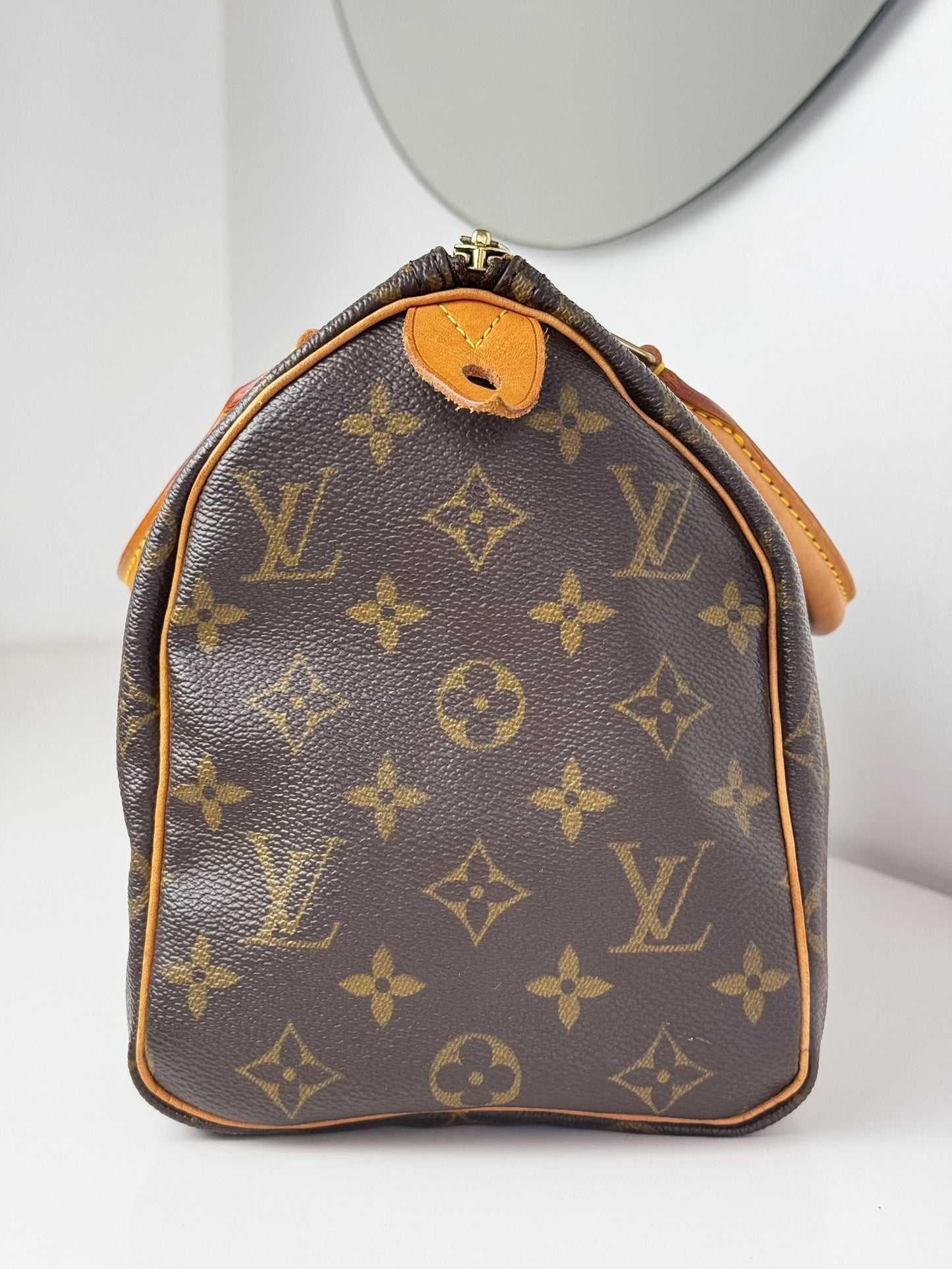 Louis Vuitton Vintage Speedy 25 Handbag Crossbody Bag