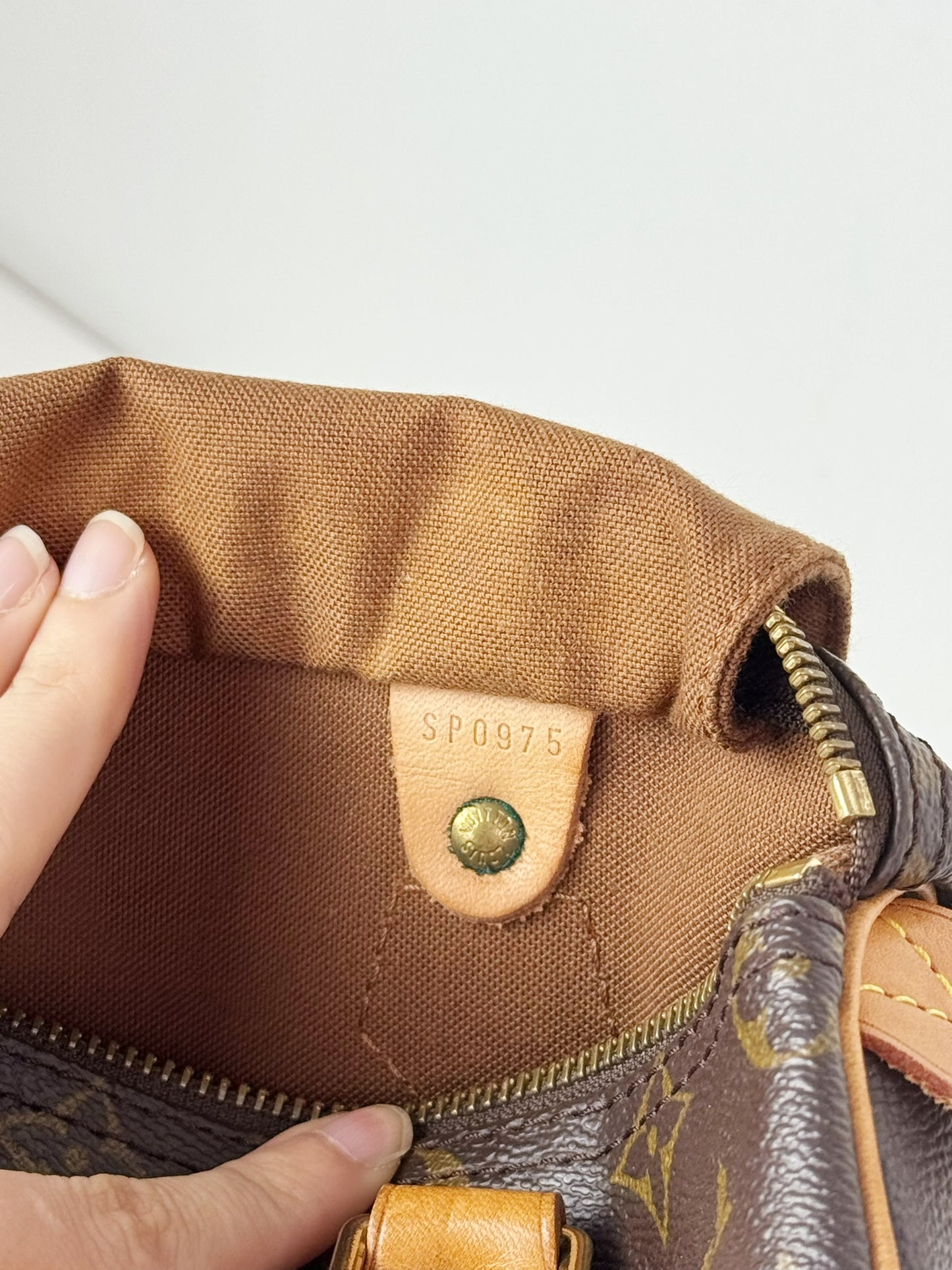 Louis Vuitton Vintage Speedy 25 Handbag Crossbody Bag