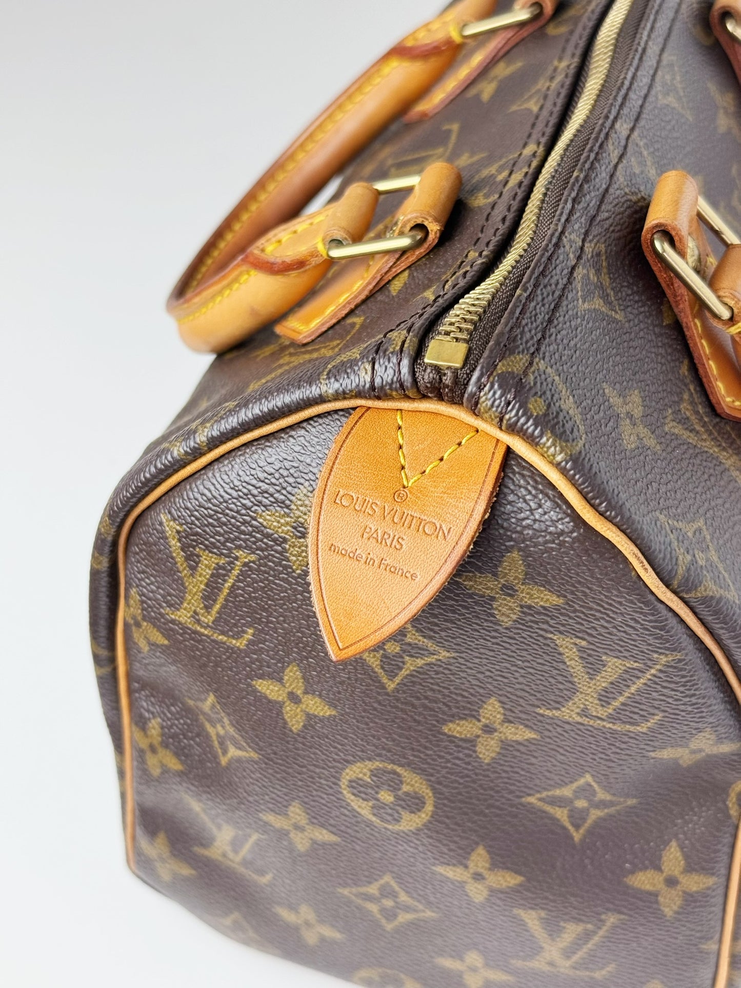 Louis Vuitton Vintage Speedy 25 Handbag Crossbody Bag