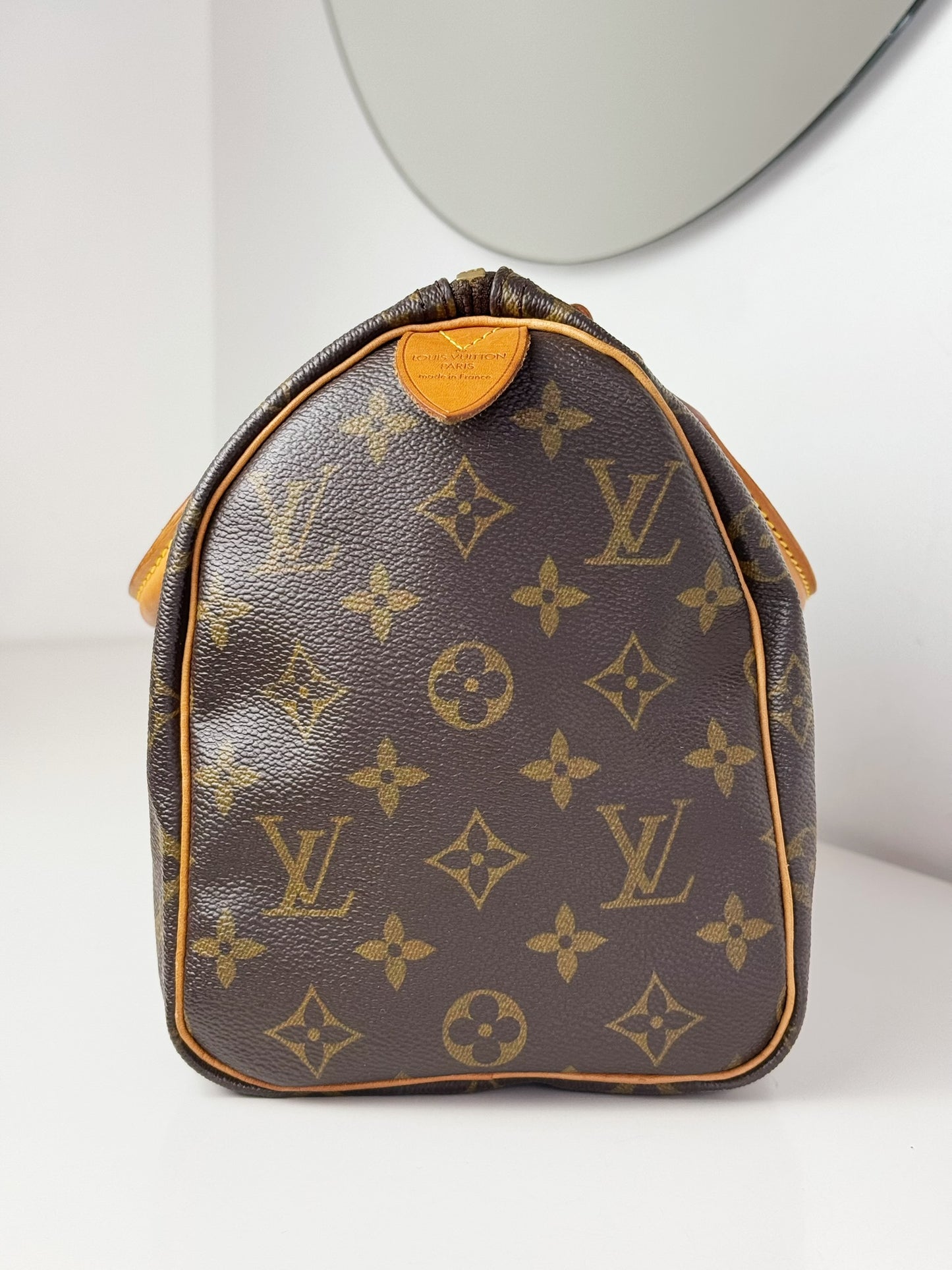 Louis Vuitton Vintage Speedy 25 Handbag Crossbody Bag