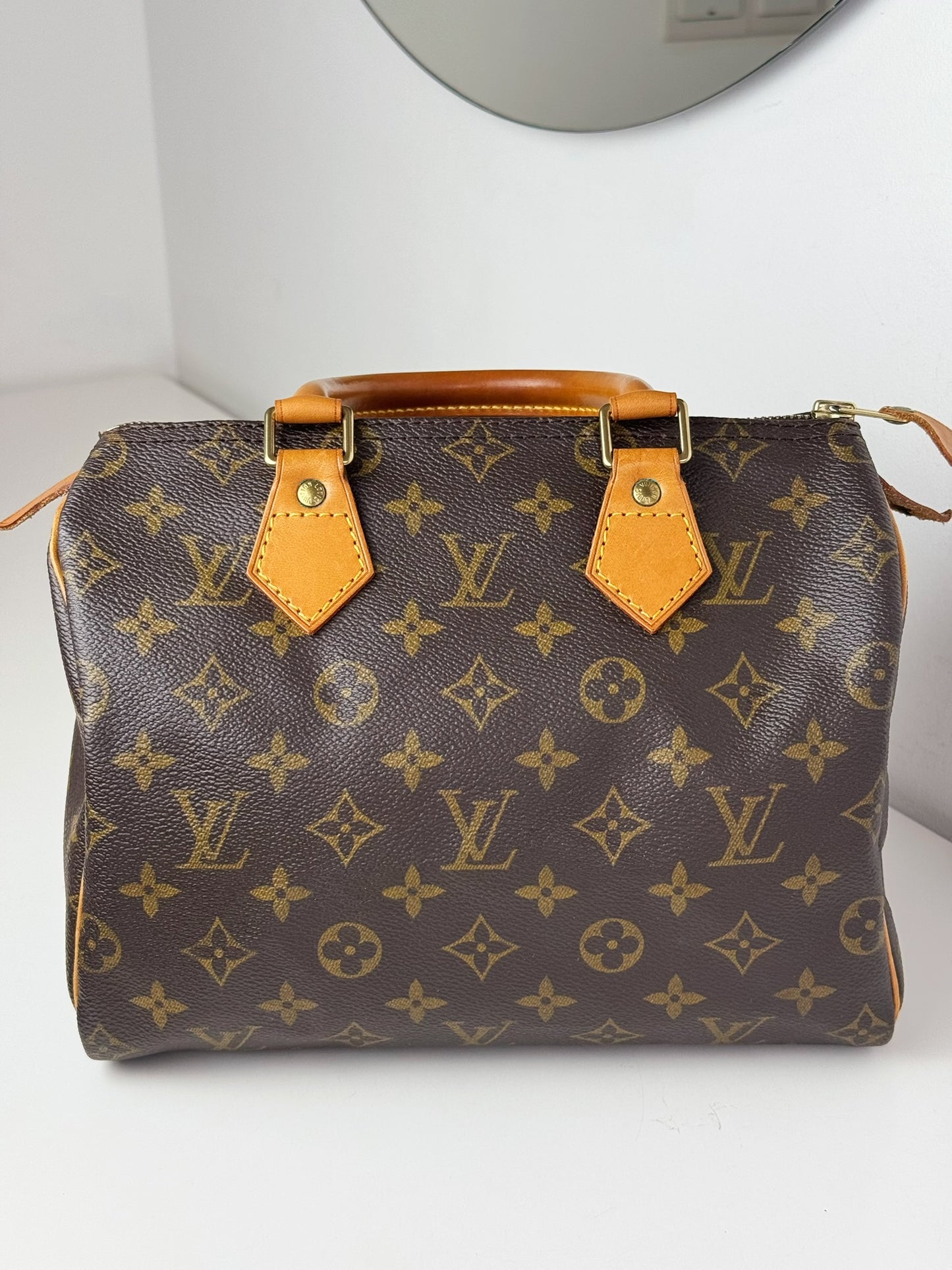 Louis Vuitton Vintage Speedy 25 Handbag Crossbody Bag