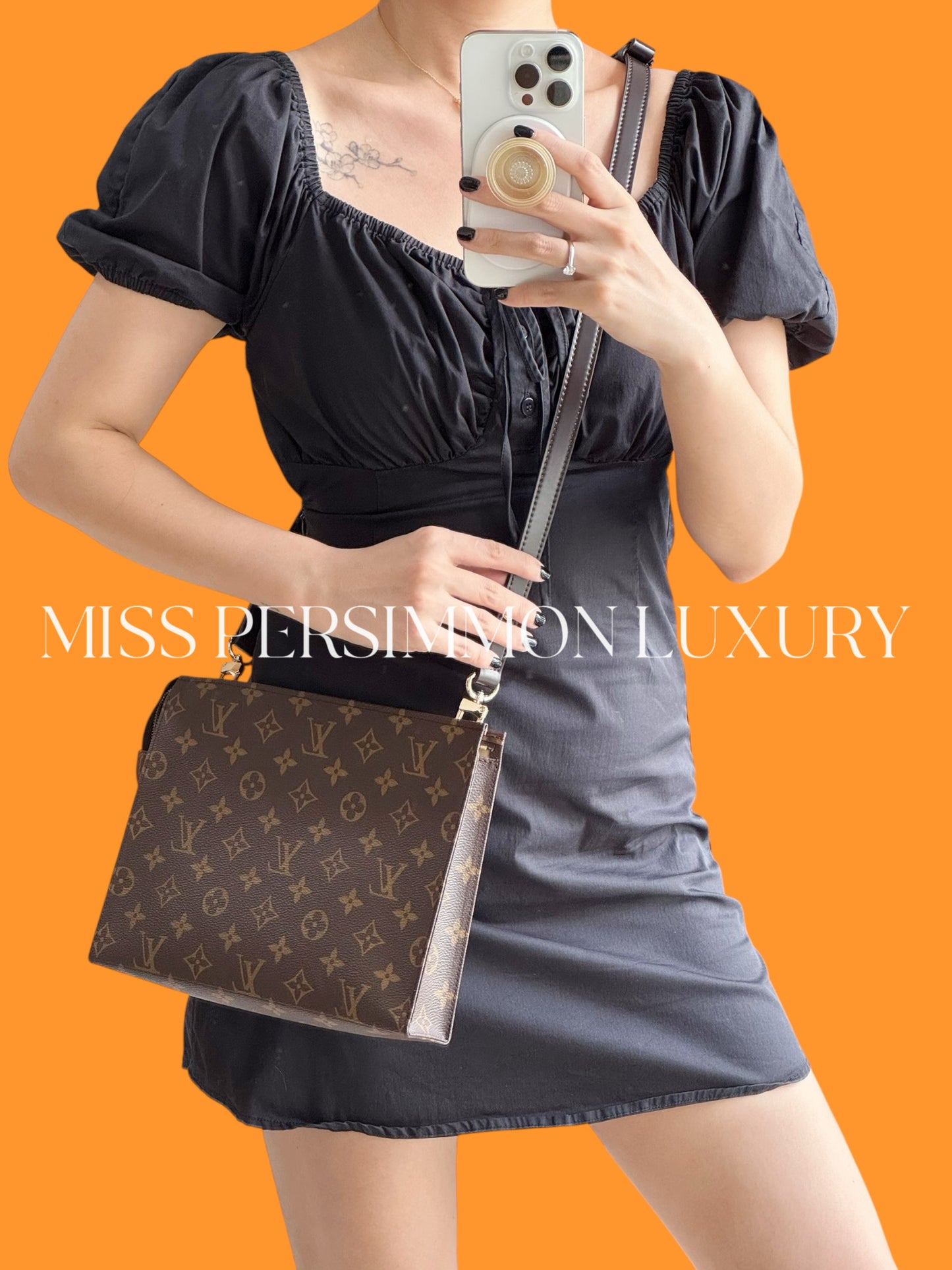 Louis Vuitton Vintage Toiletry 26 Handbag Crossbody Bag (RFID)