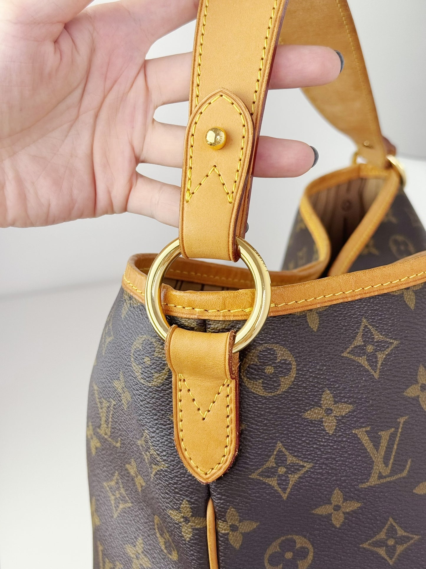 Louis Vuitton Vintage Delightful PM Tote Crossbody Bag