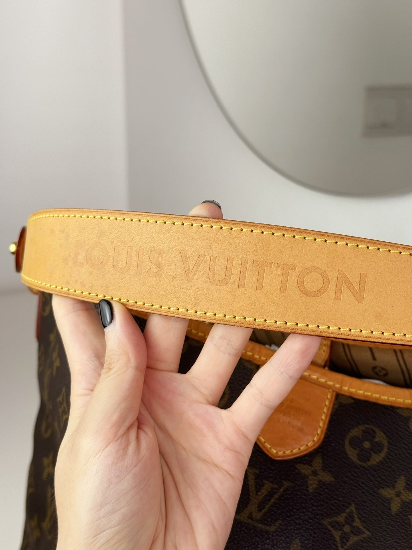Louis Vuitton Vintage Delightful PM Tote Crossbody Bag