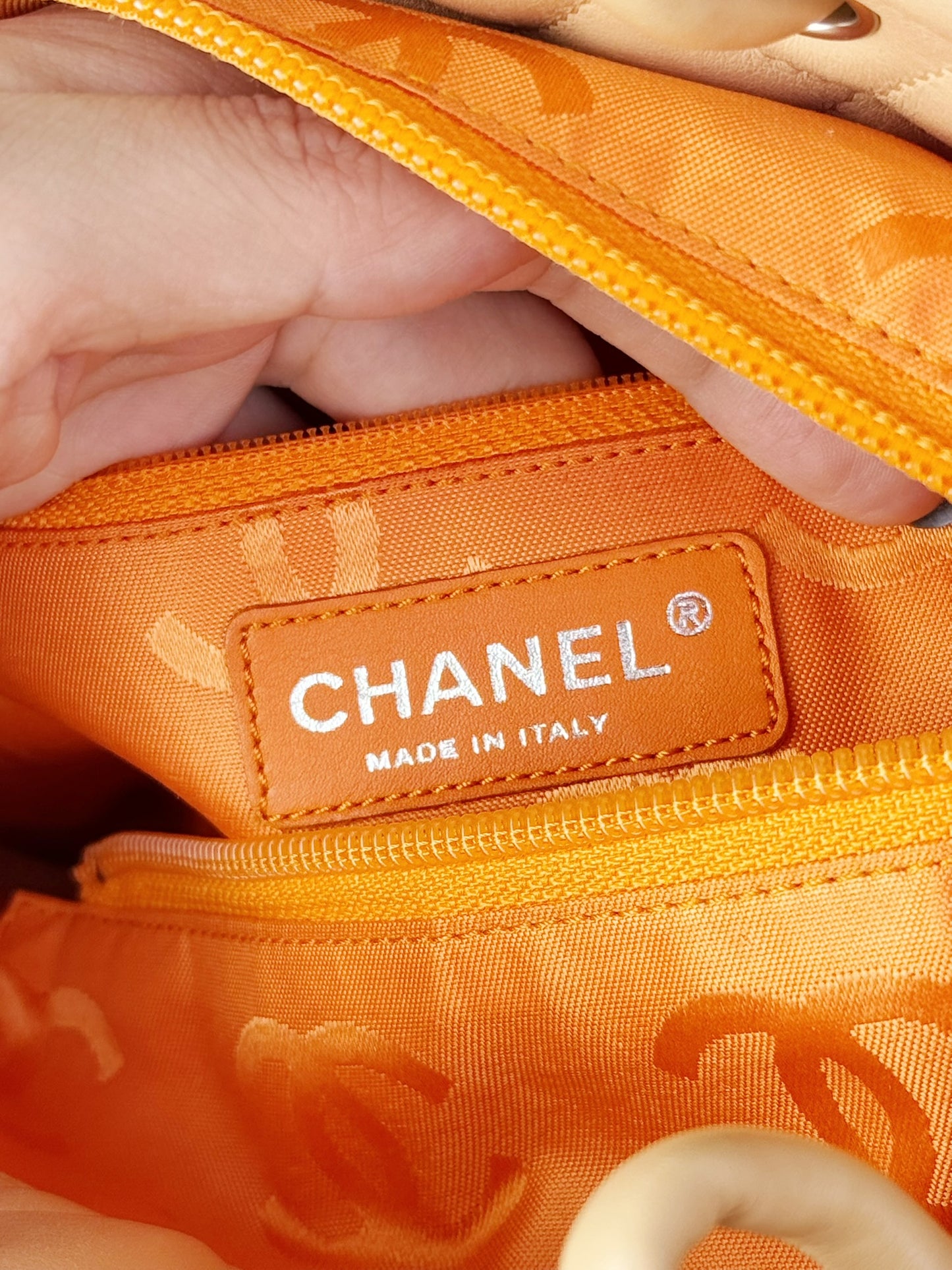 Chanel Vintage Cambon Shoulder Tote Bag
