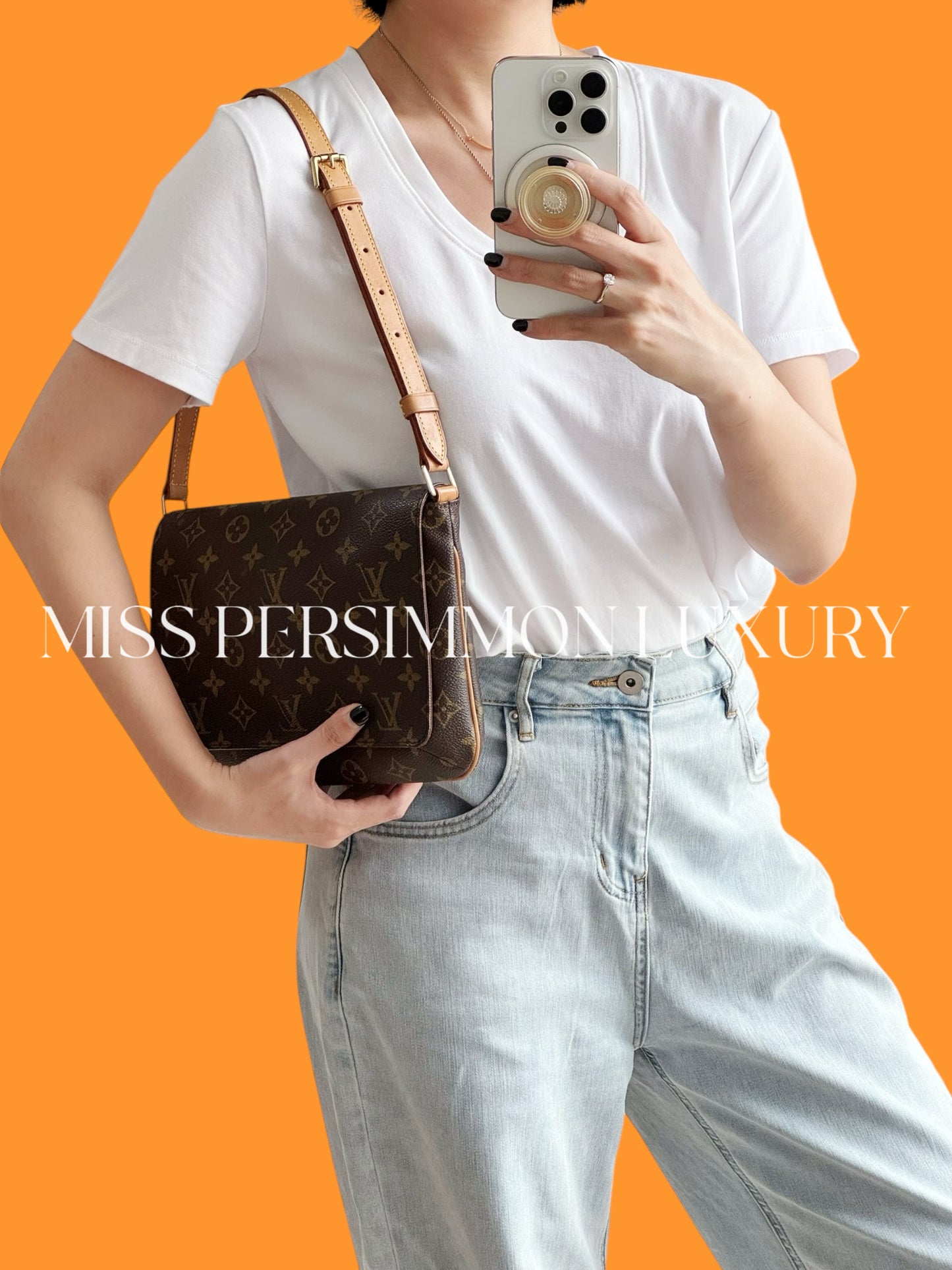 Louis Vuitton Musette Tango Shoulder Crossbody Bag