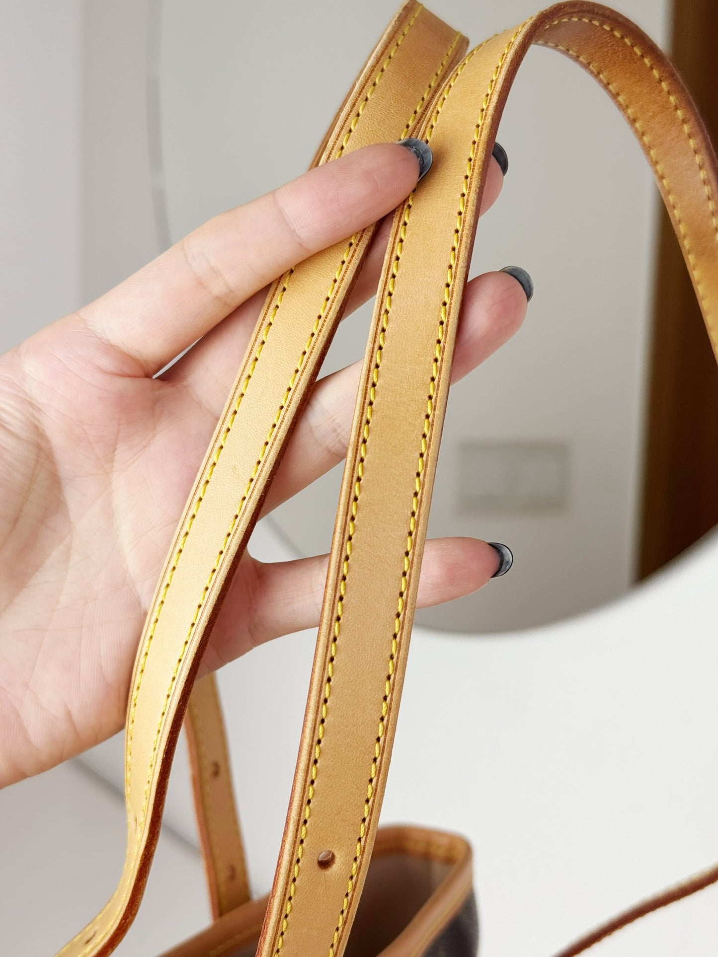 Louis Vuitton Vintage Marais Bucket Tote Shoulder Bag