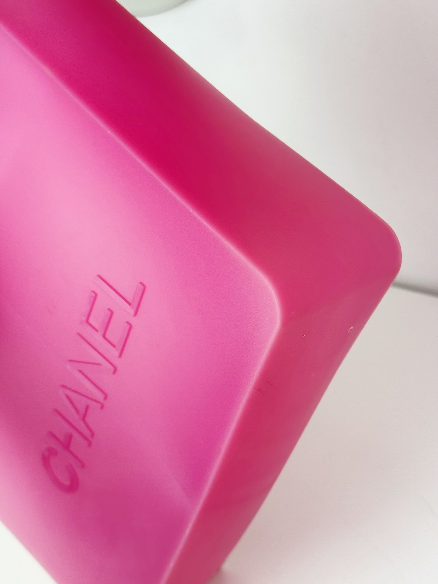 Chanel Vintage Pink Jelly Shoulder Tote Bag