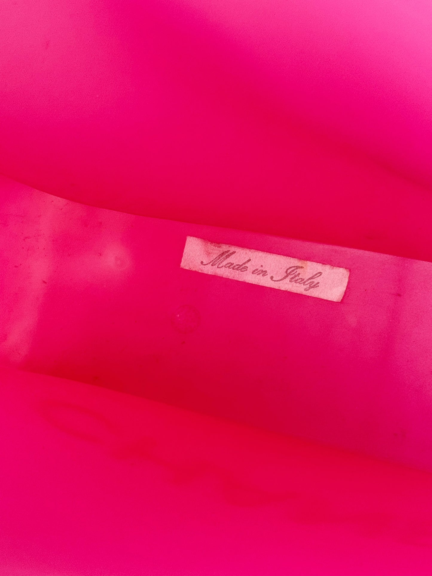 Chanel Vintage Pink Jelly Shoulder Tote Bag