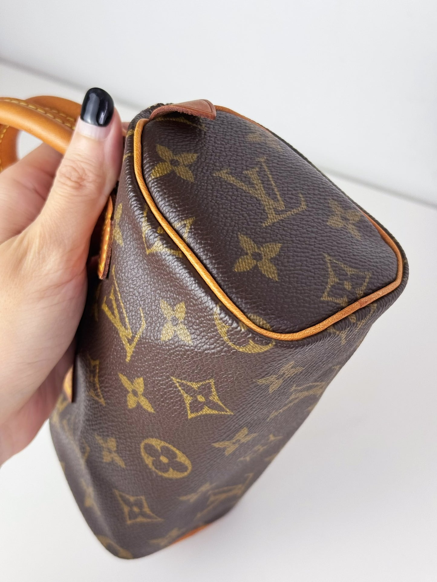 Louis Vuitton Vintage Mini Speedy Handbag Crossbody Bag